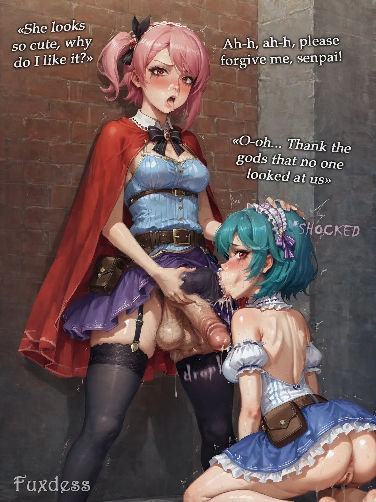 Potion show worker accidentally becomes a horribly sexy futanari monster! By Fuxdess, Part 2 - Page 27