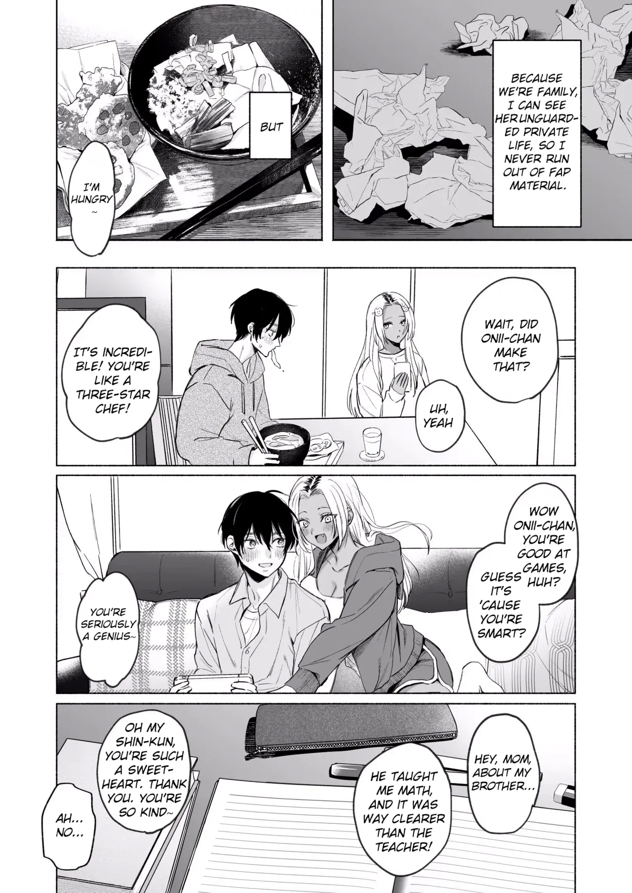 Kuro Gal Kyonyuu Gimai wa Boku o Yasashiku Sakusei Shitai - Page 11