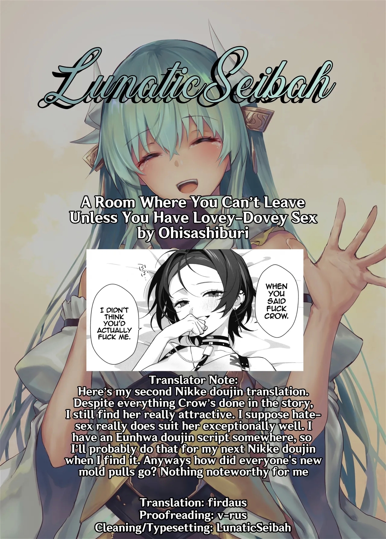 A Room Where You Can’t Leave Unless You Have Lovey-Dovey Sex - Page 35