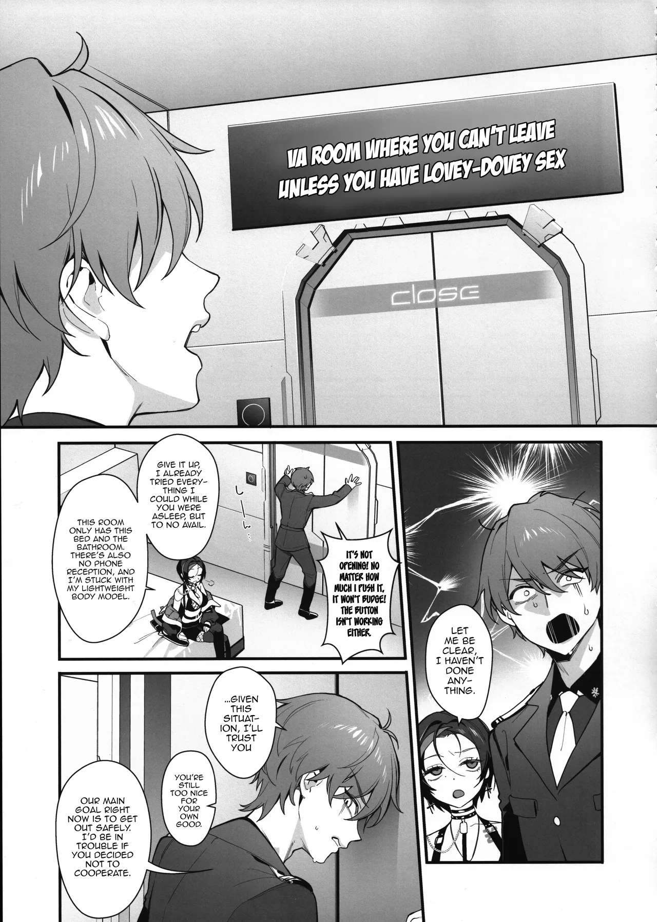 A Room Where You Can’t Leave Unless You Have Lovey-Dovey Sex - Page 4