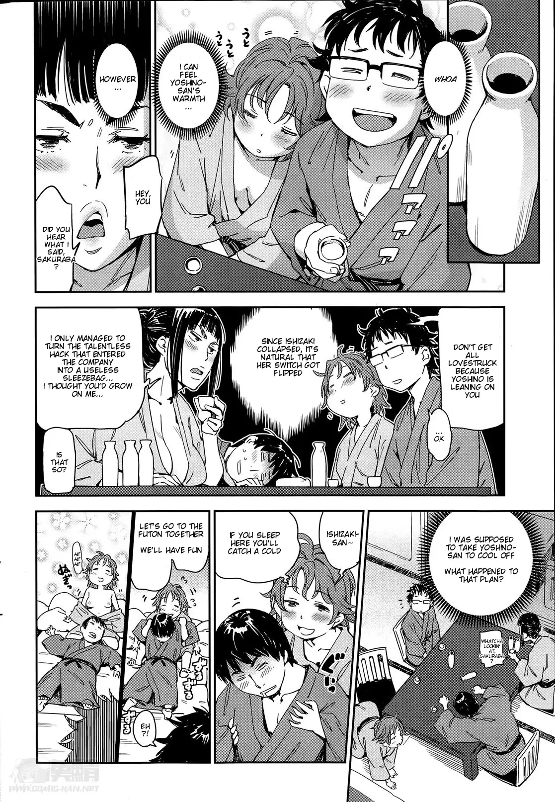 We're Going On A Business Trip, Sakuraba! - Page 10