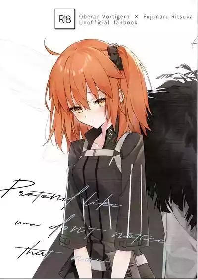 Pretend like we don't notice that now 1