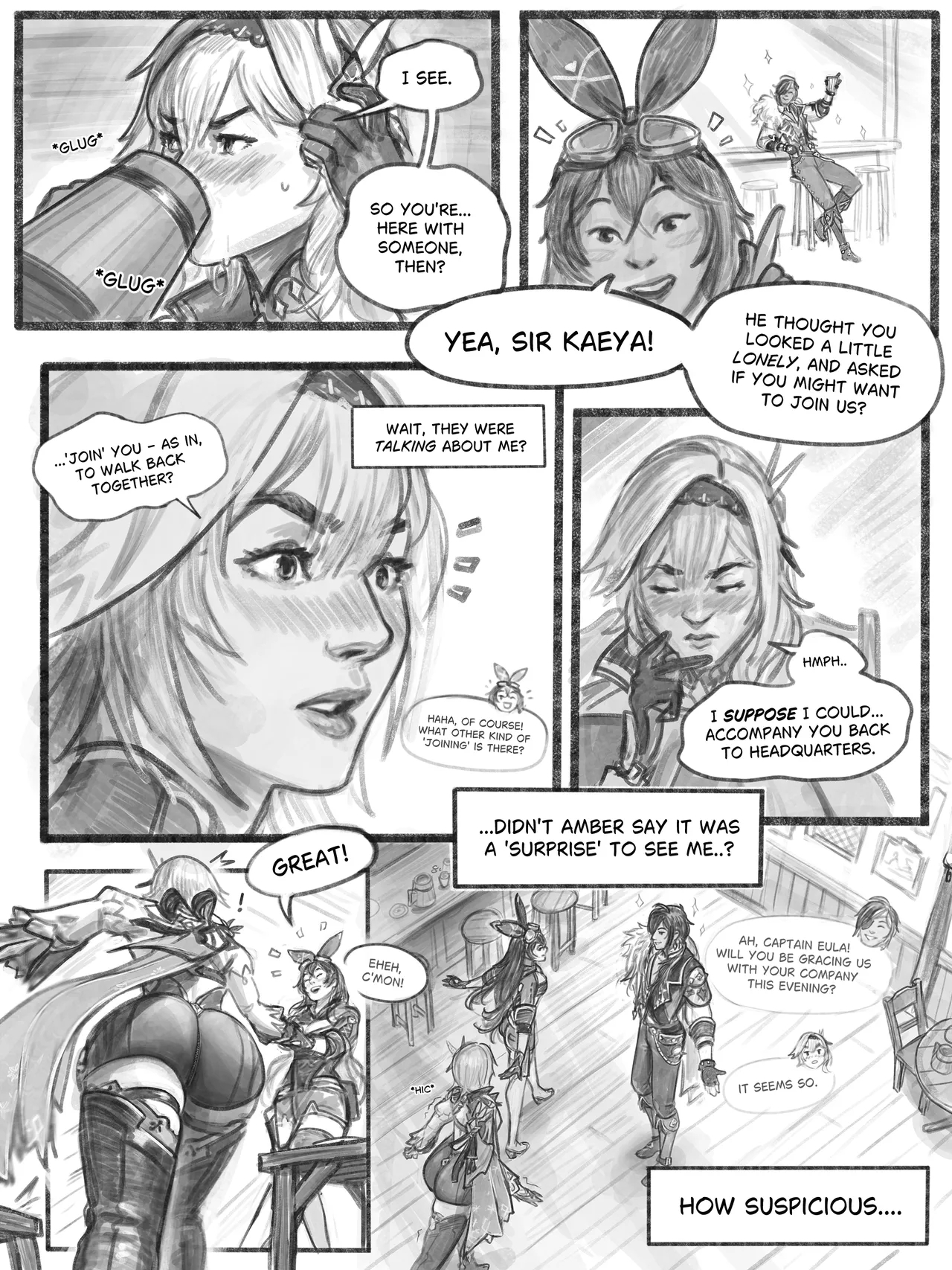 Knighty Night Genshin Impact - Page 5