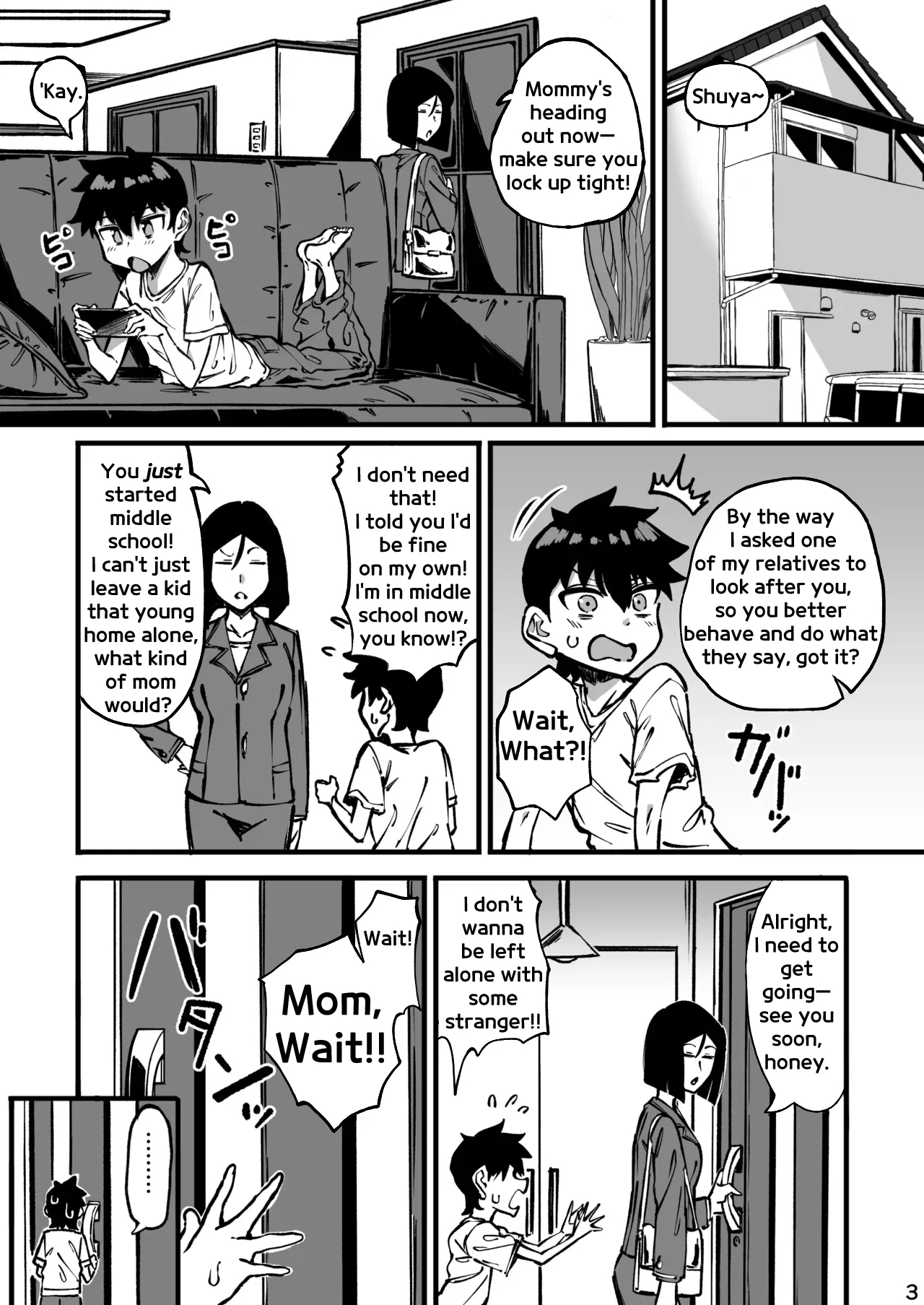 My Older Cousin Is Too Big!! - Page 4