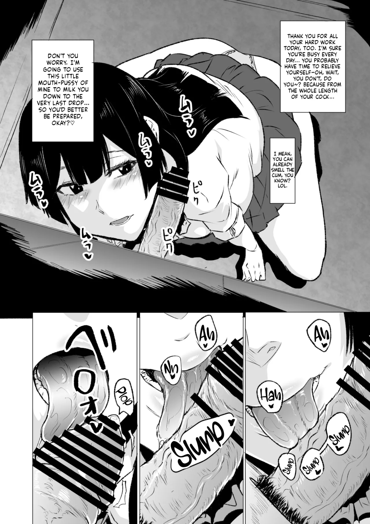Kyou no Seiheki Fella Chuudoku JK Zenpen | Crazy Sexual Fetish: FellatioPart 1 - Page 7