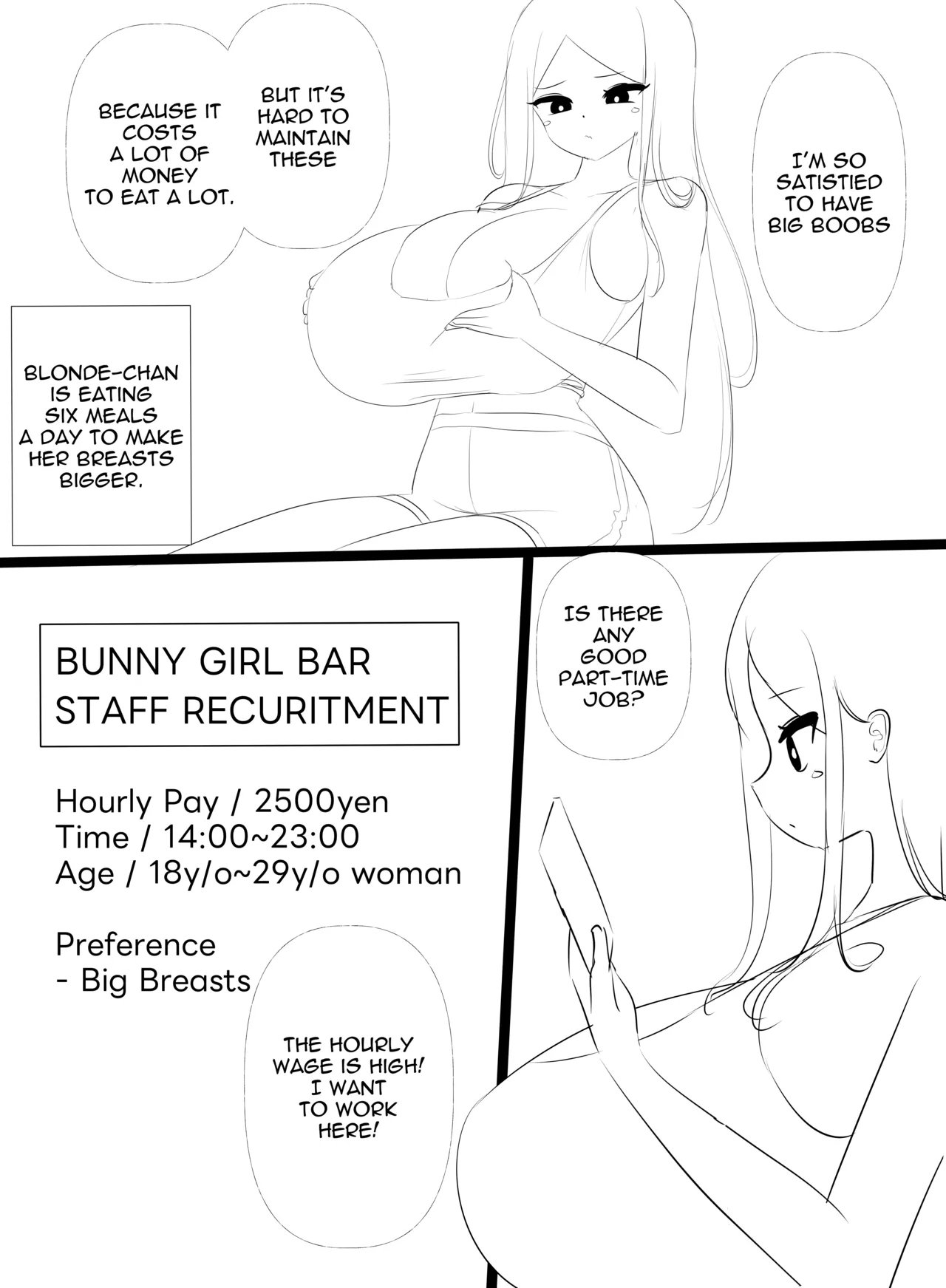 Nicorima's Breast Bunny Cafe - Page 1