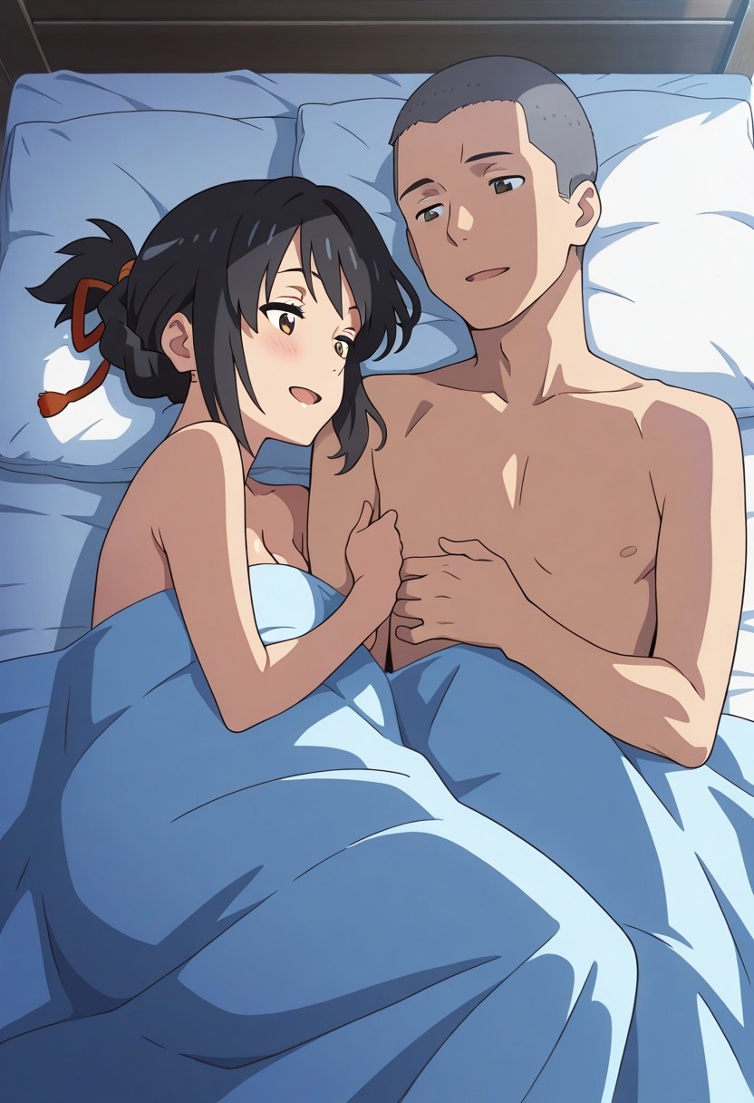 Mitsuha sex in the woods - Page 405