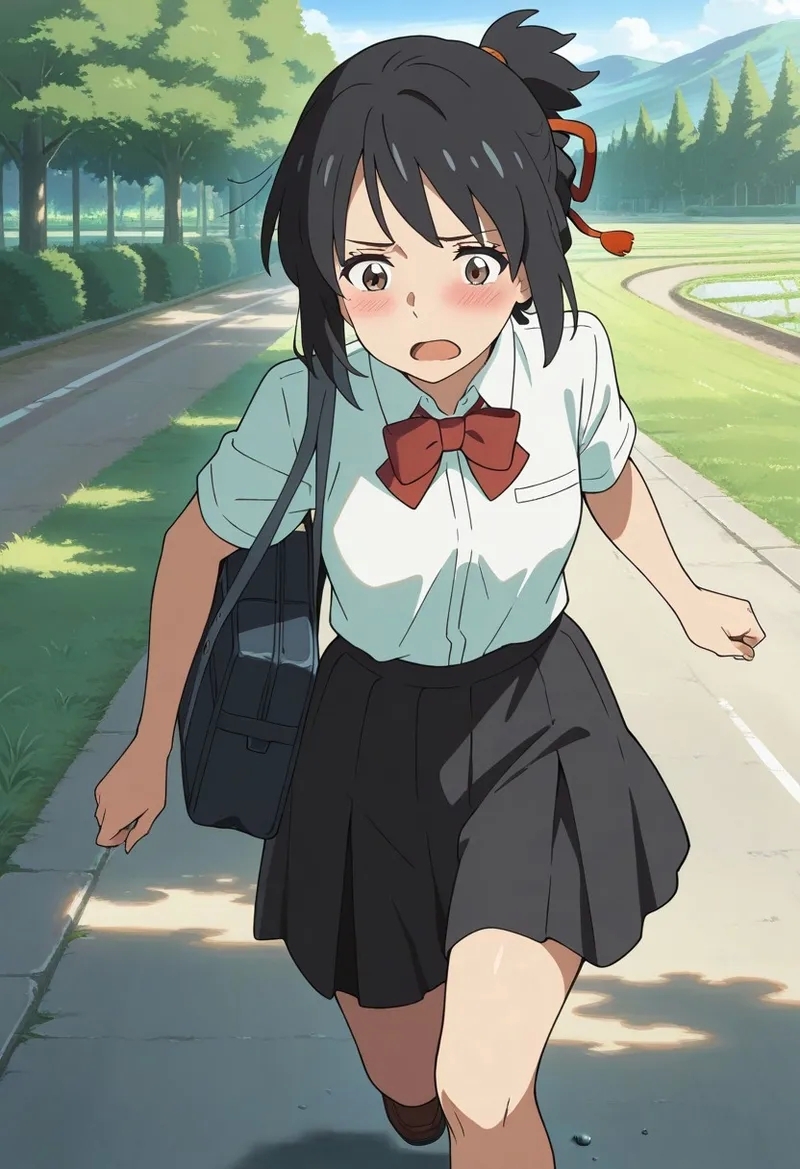 Mitsuha sex in the woods - Page 7