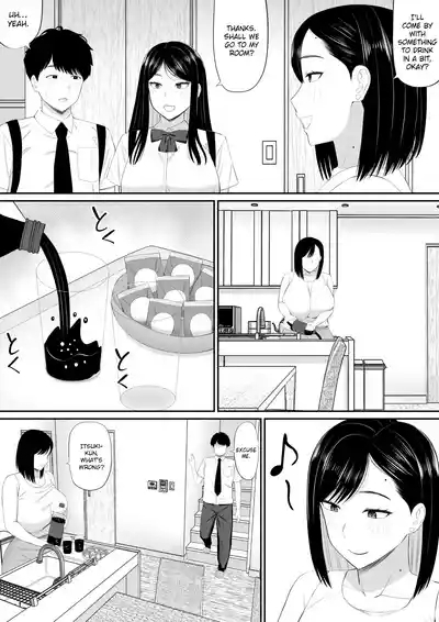 Sewayaki Kaa-san Musume no Kareshi ni Tanomarete Hitohada Nugu 4
