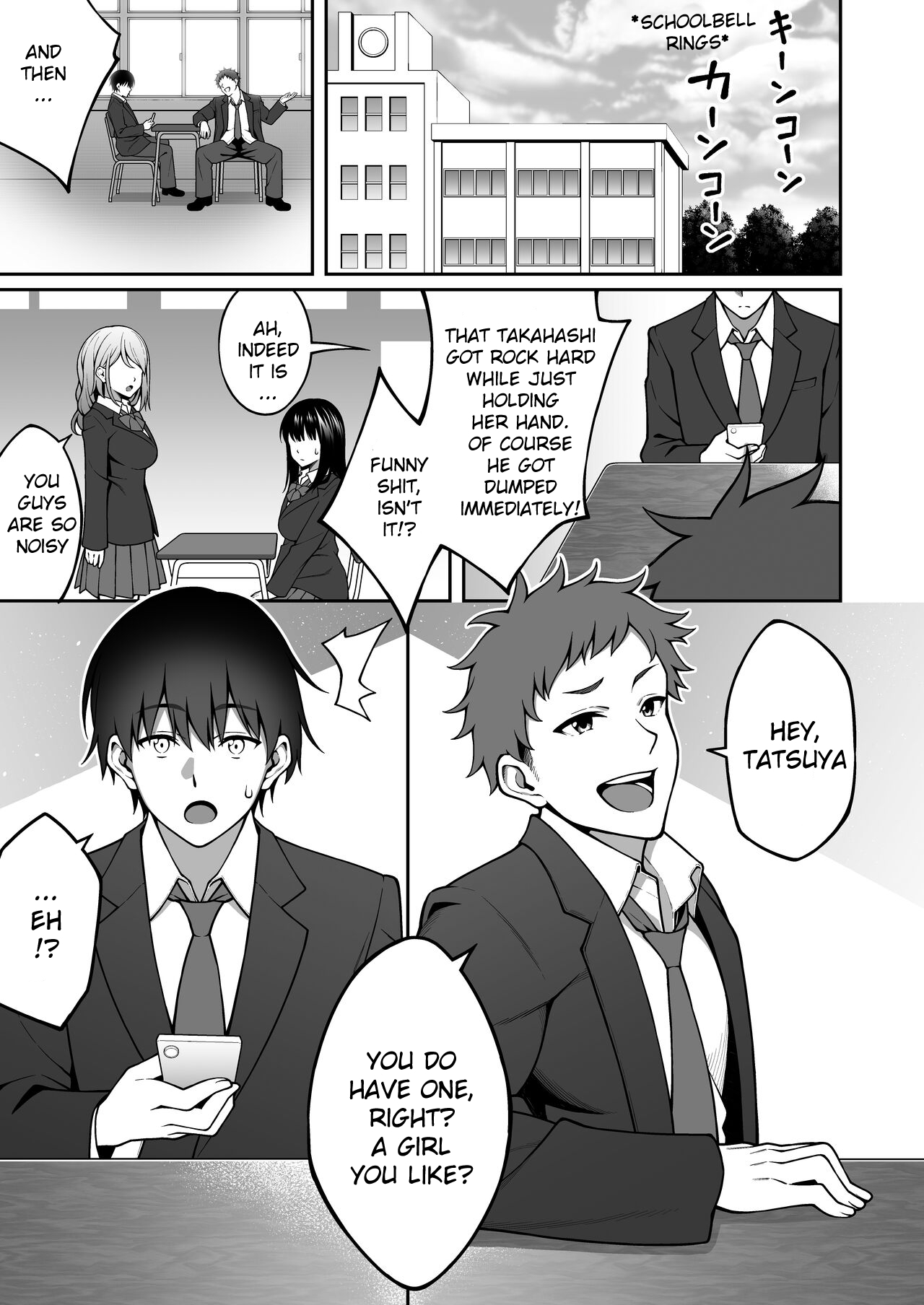 Onaji Group no YouCha Yarichin ni Nakaii Onna-tachi o Kuwareru InCha no Boku - Page 2