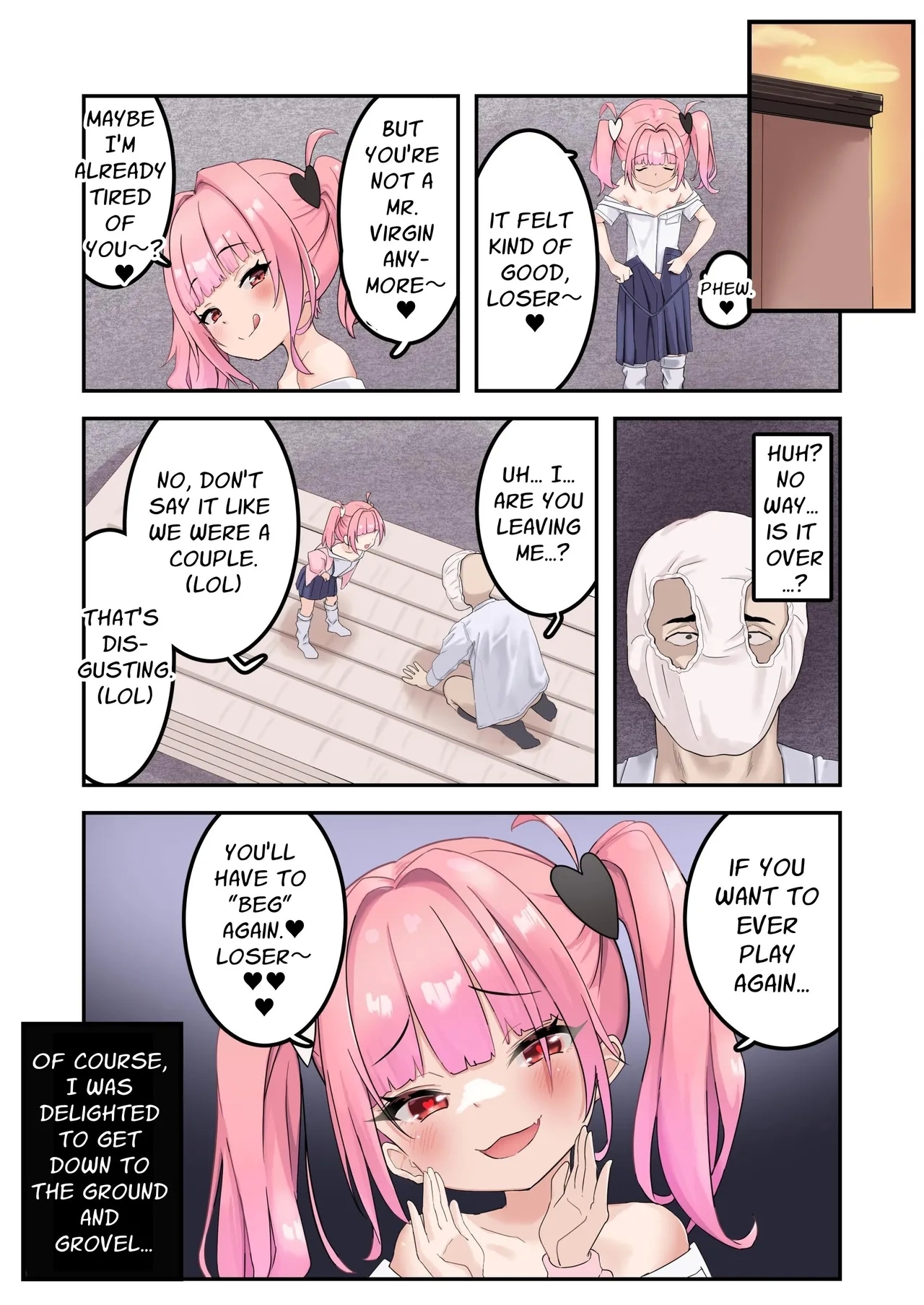 Kodopan Mesugaki wa Do-M Kyoushi o Wakarasetai | Masochist Lesson - Page 32