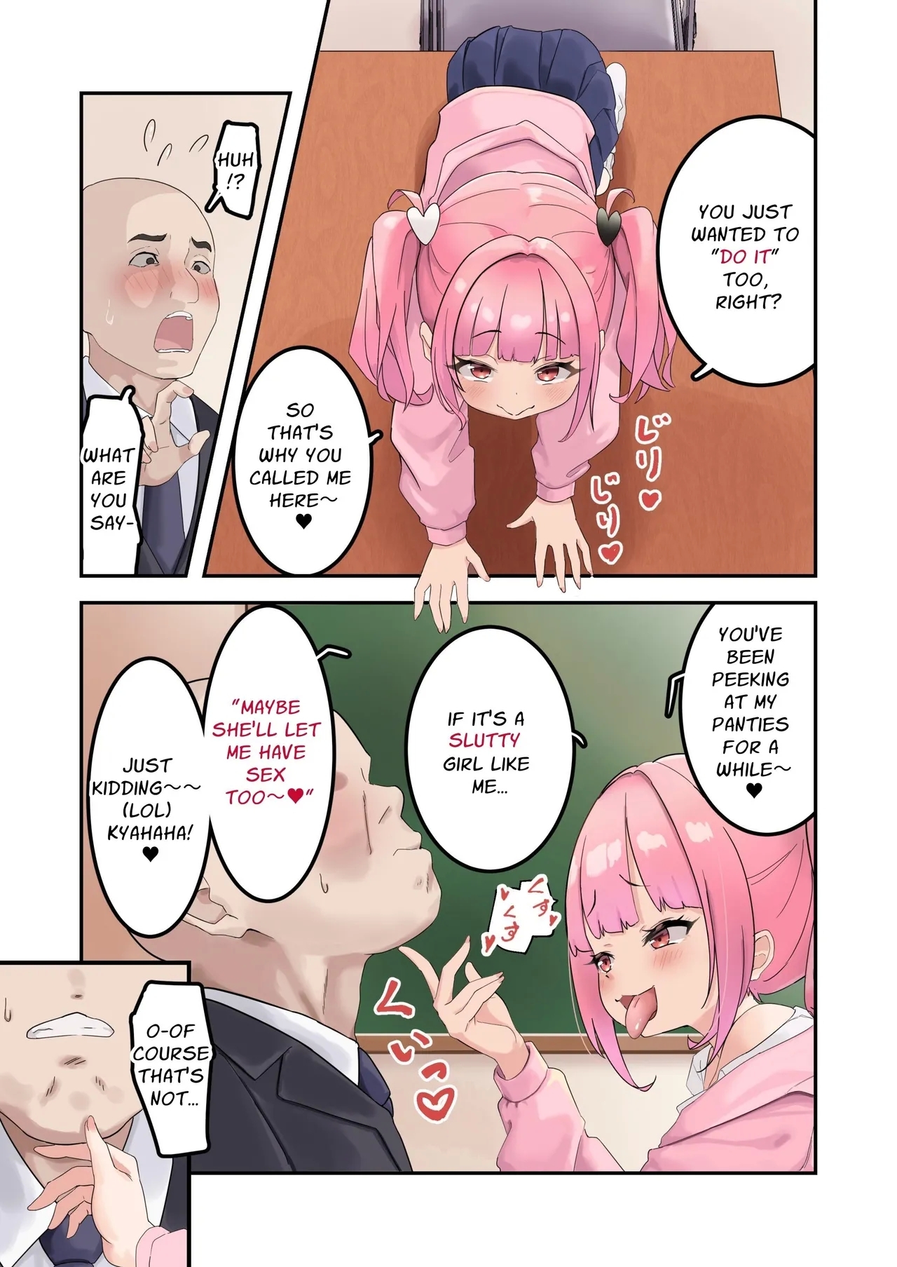 Kodopan Mesugaki wa Do-M Kyoushi o Wakarasetai | Masochist Lesson - Page 5
