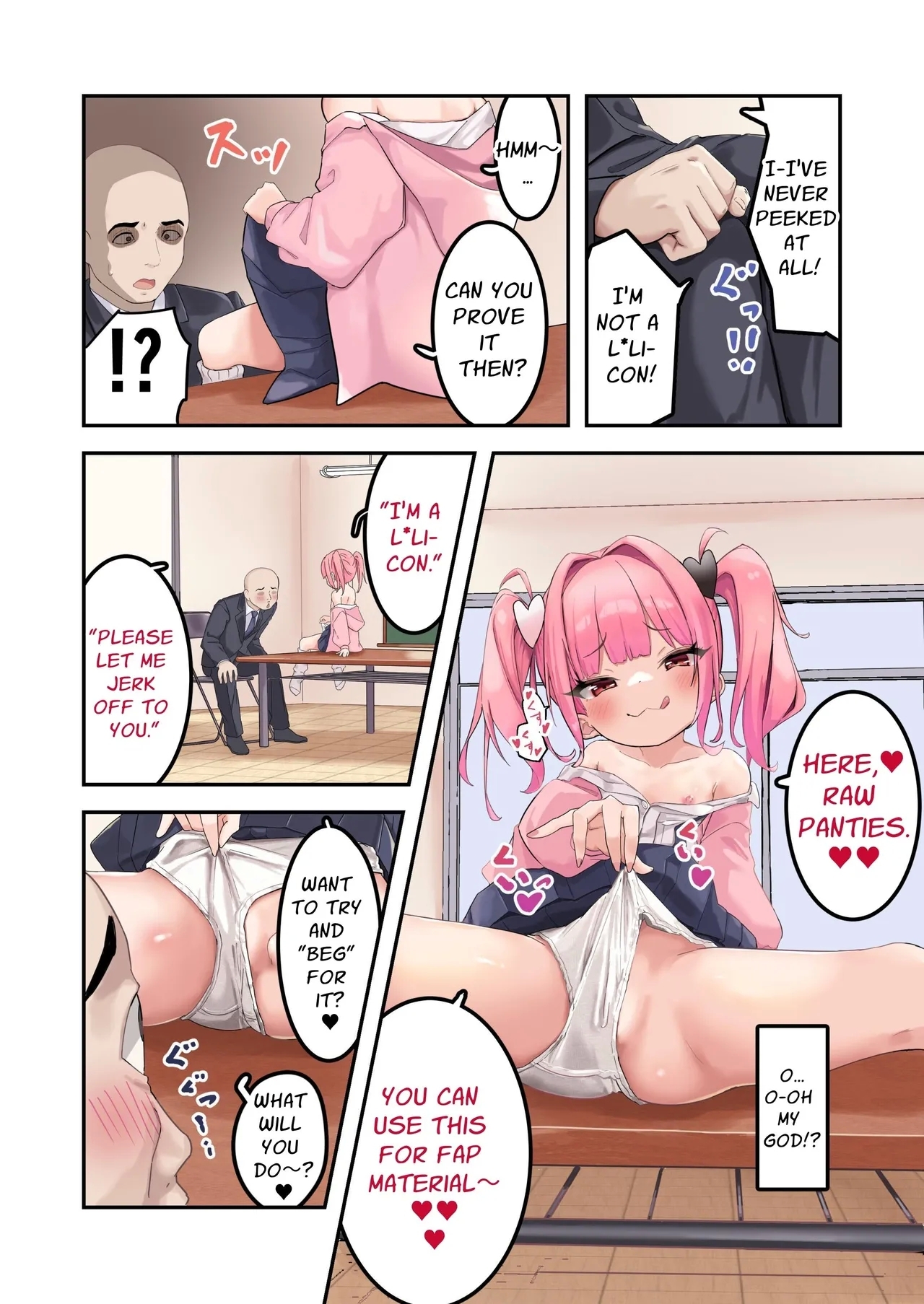 Kodopan Mesugaki wa Do-M Kyoushi o Wakarasetai | Masochist Lesson - Page 8