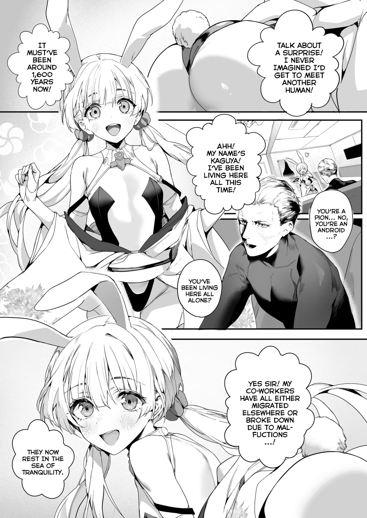 Tsuki no Ura de Aimashou | Let's Meet on the Dark Side of the Moon - Page 3