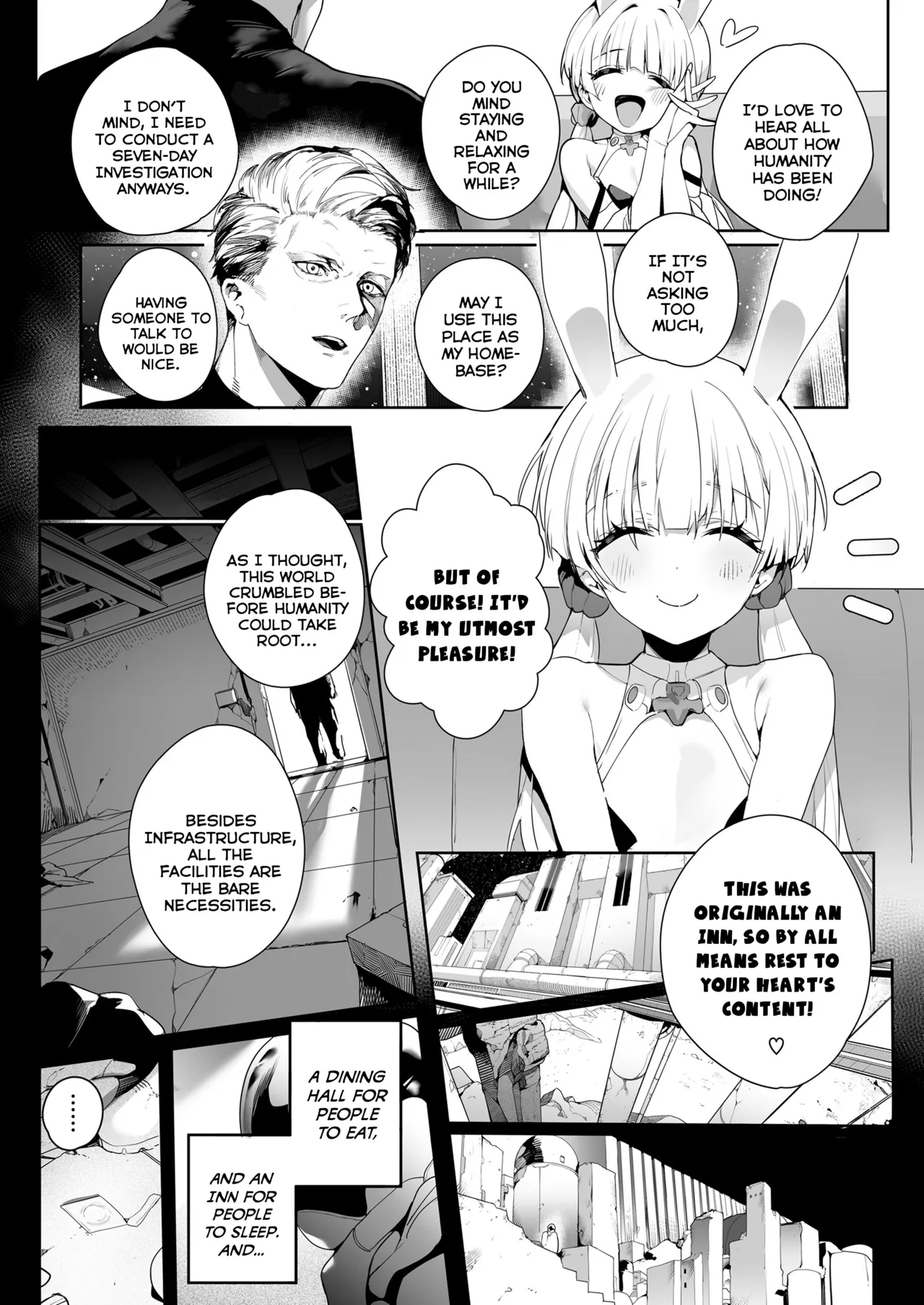 Tsuki no Ura de Aimashou | Let's Meet on the Dark Side of the Moon - Page 4