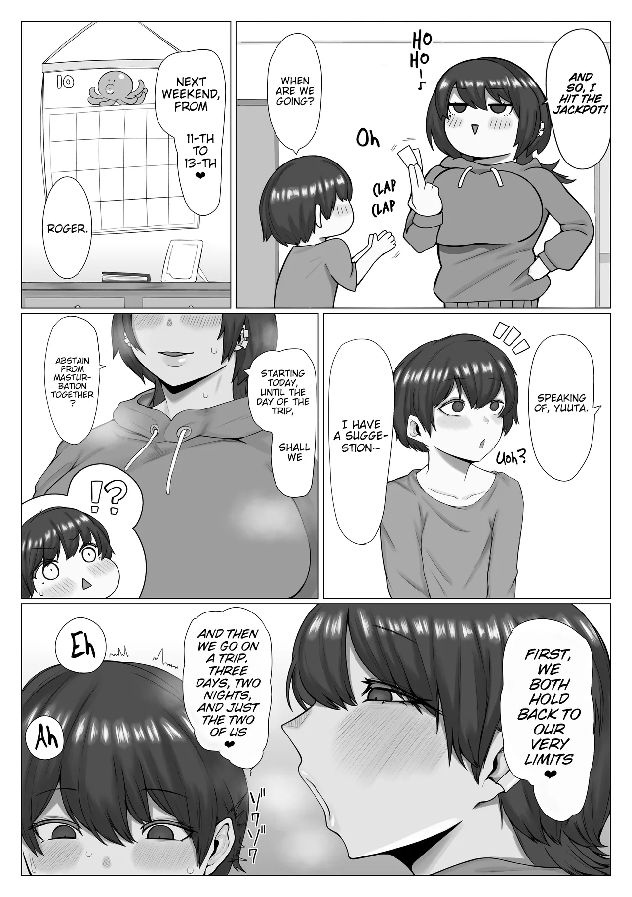 Shitei ga Ryokousaki de Mechakucha Sex suru Ohanashi - Page 4