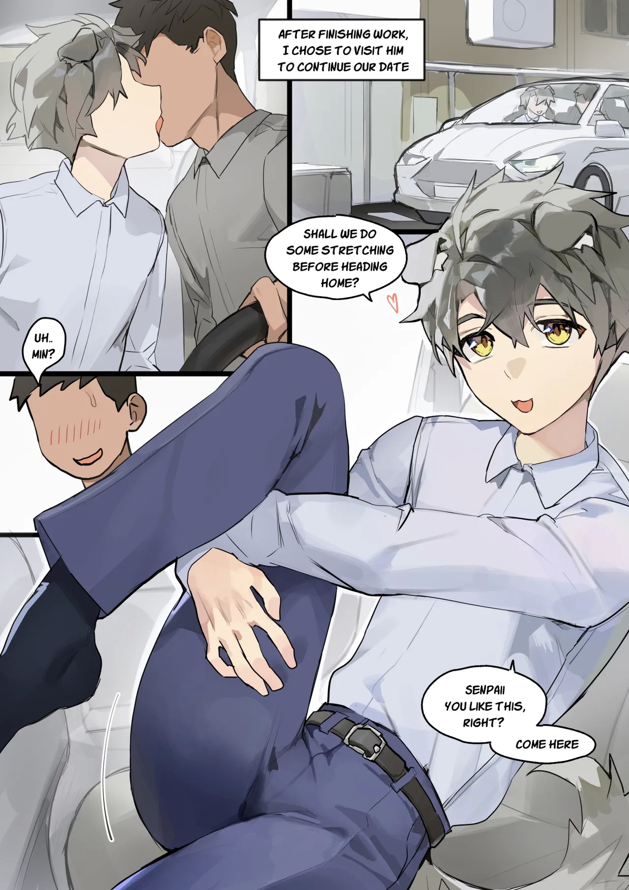 I want an office BF - Page 1