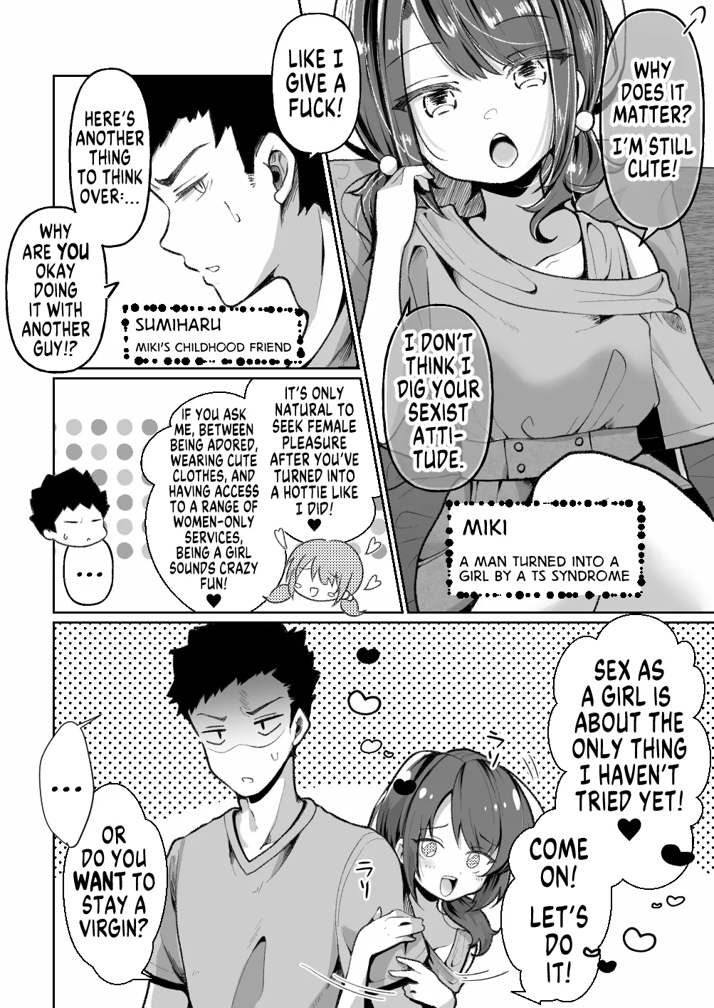 TS Mesugaki-chan wa Wakarase"rare"tai | TS Mesugaki Wants to be Taught a Lesson - Page 7