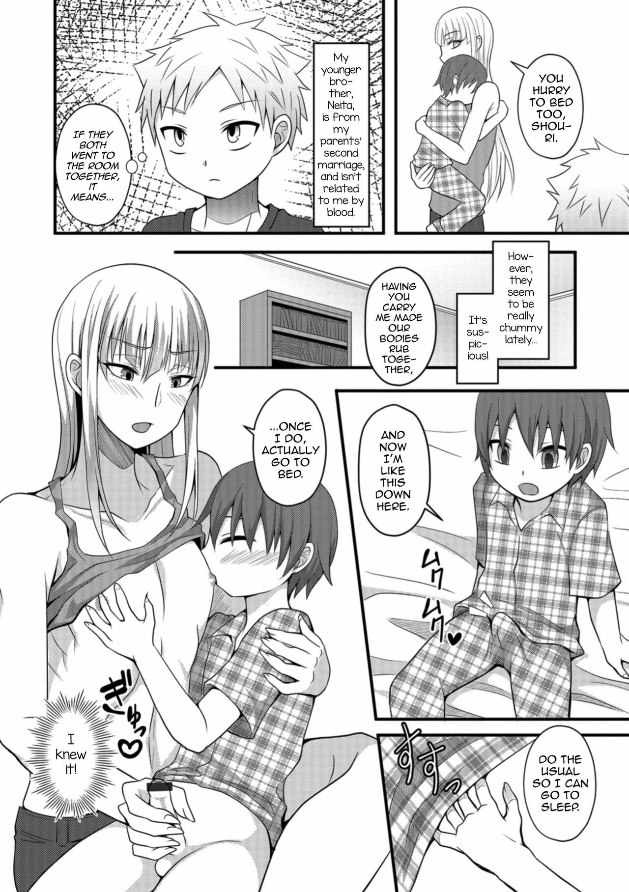 [Egami] Onee-chan to Otouto no Himitsu (Otokonoko HEAVEN Vol. 42) [English] [mysterymeat3] [Digital] - Hentaiaz.com - 2