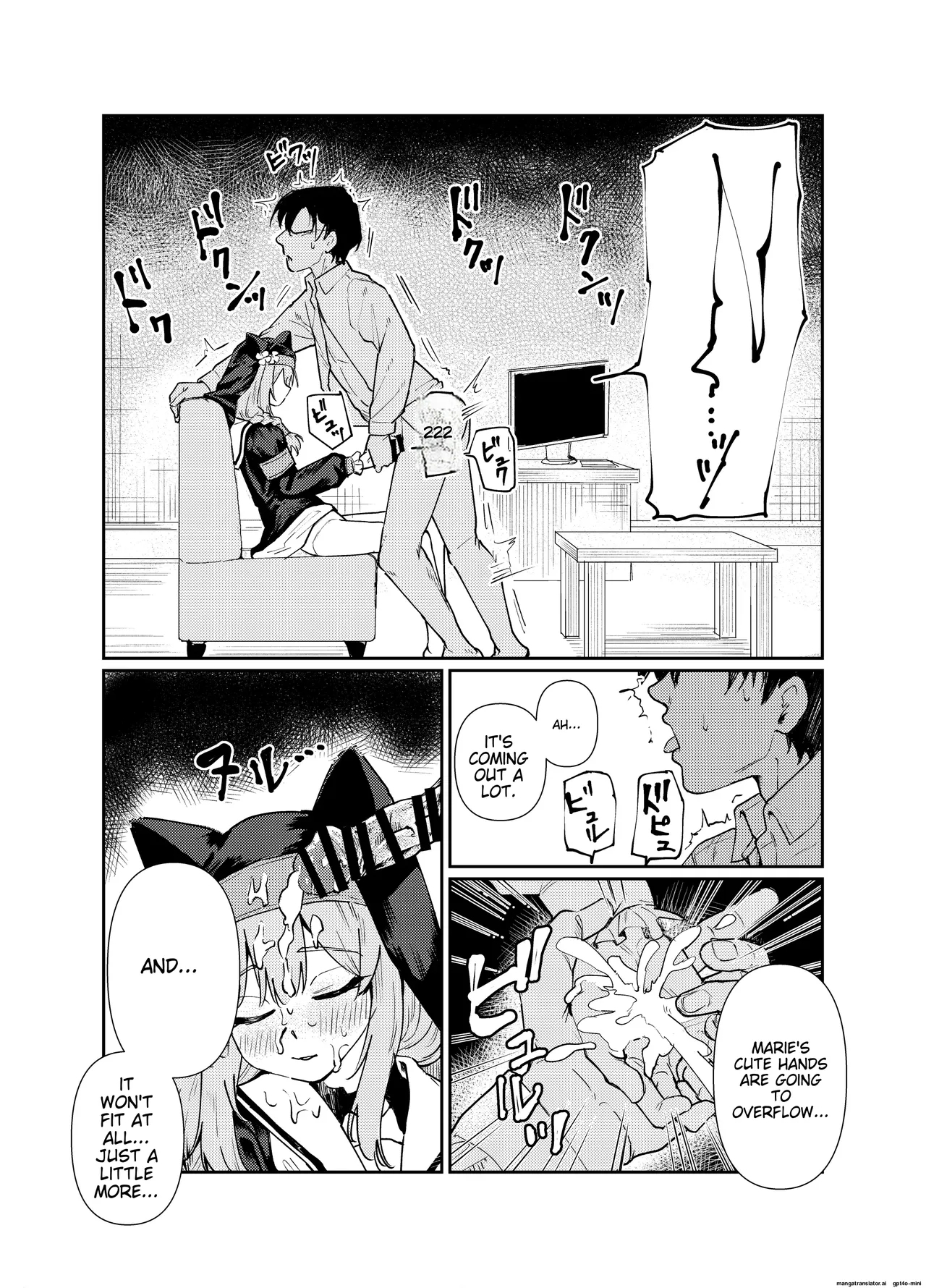 Marie was sleeping in the Sharre clubroom. - Page 10