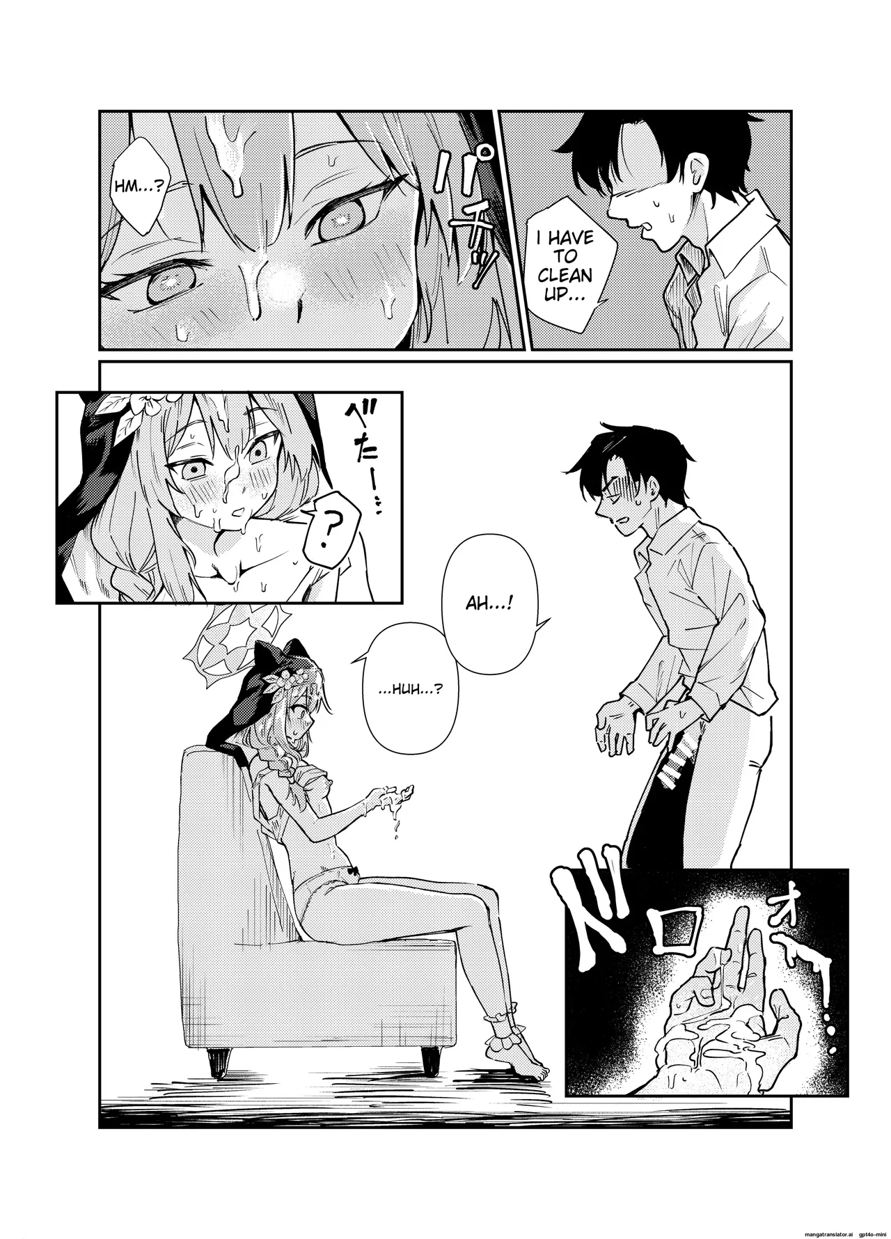 Marie was sleeping in the Sharre clubroom. - Page 12
