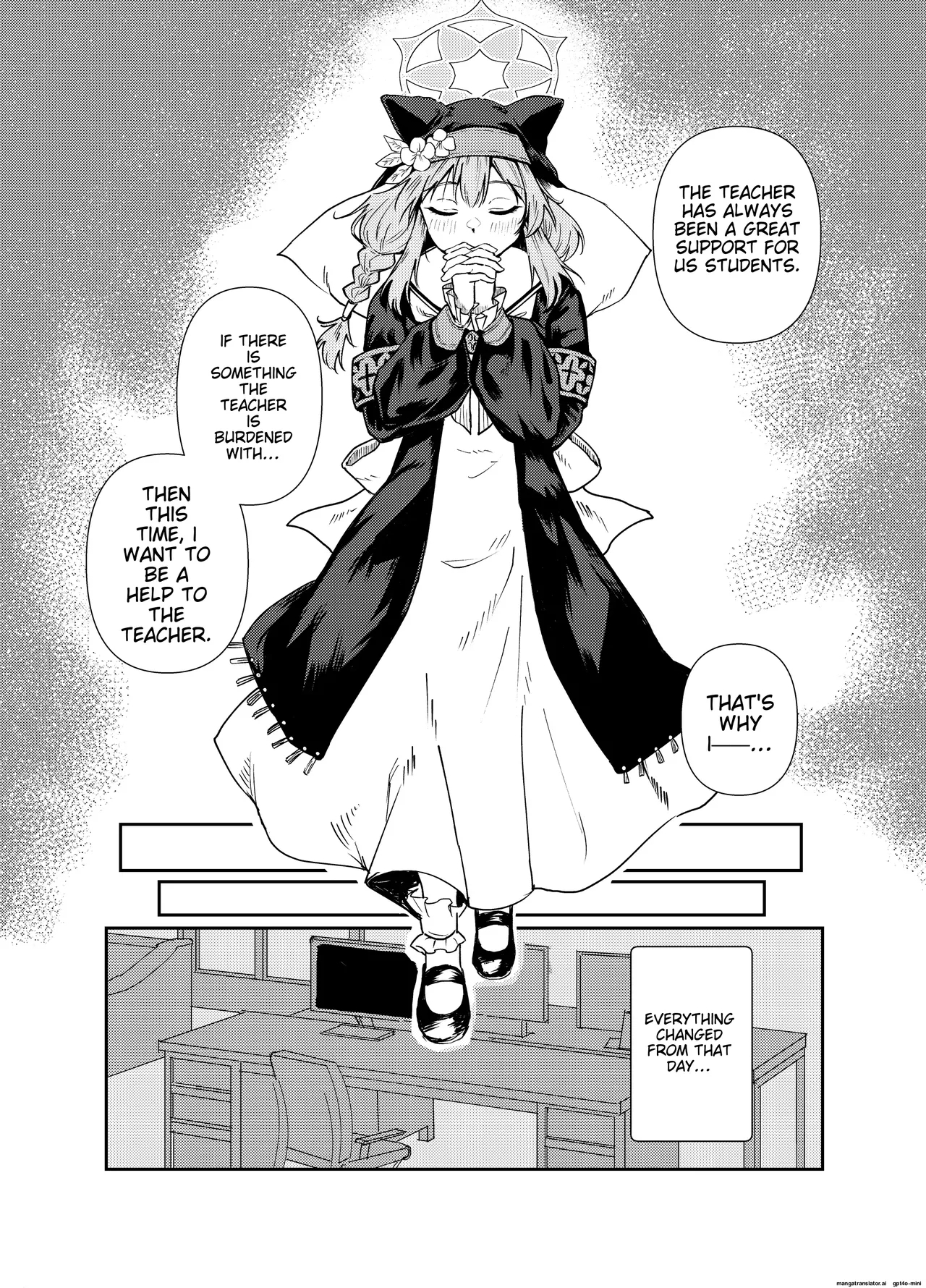 Marie was sleeping in the Sharre clubroom. - Page 14