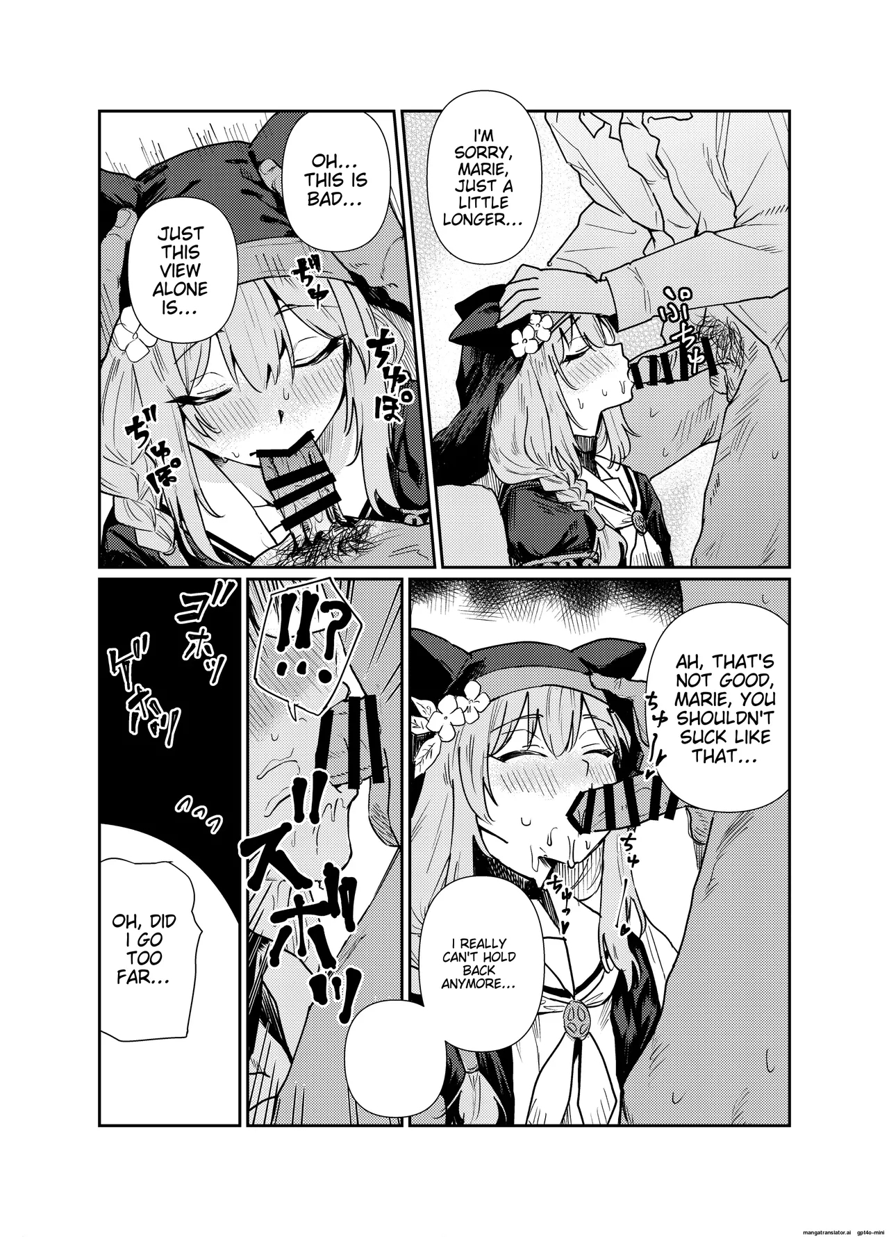 Marie was sleeping in the Sharre clubroom. - Page 8