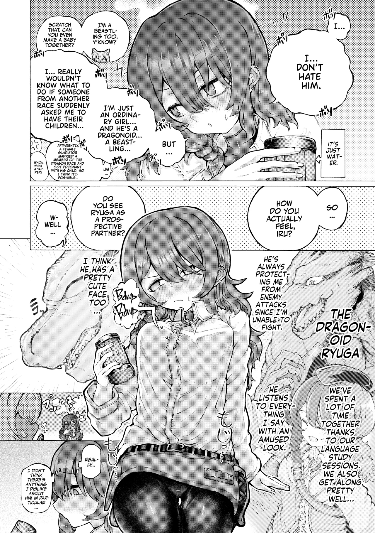 Party Member no Ryuujinzoku kara Haramase Kyuukon Sareta kedo Manzara demo Nai | The Party's Dragon Courted Me for The Sake of Marriage and Baby Making - Page 8