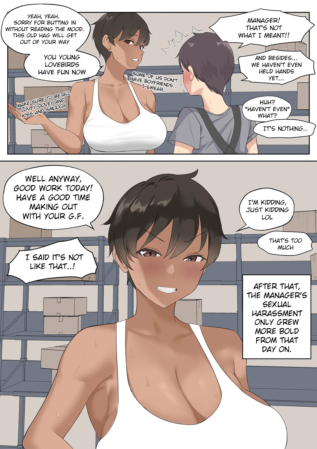 The Boss Likes Sexual Harassment - Page 7