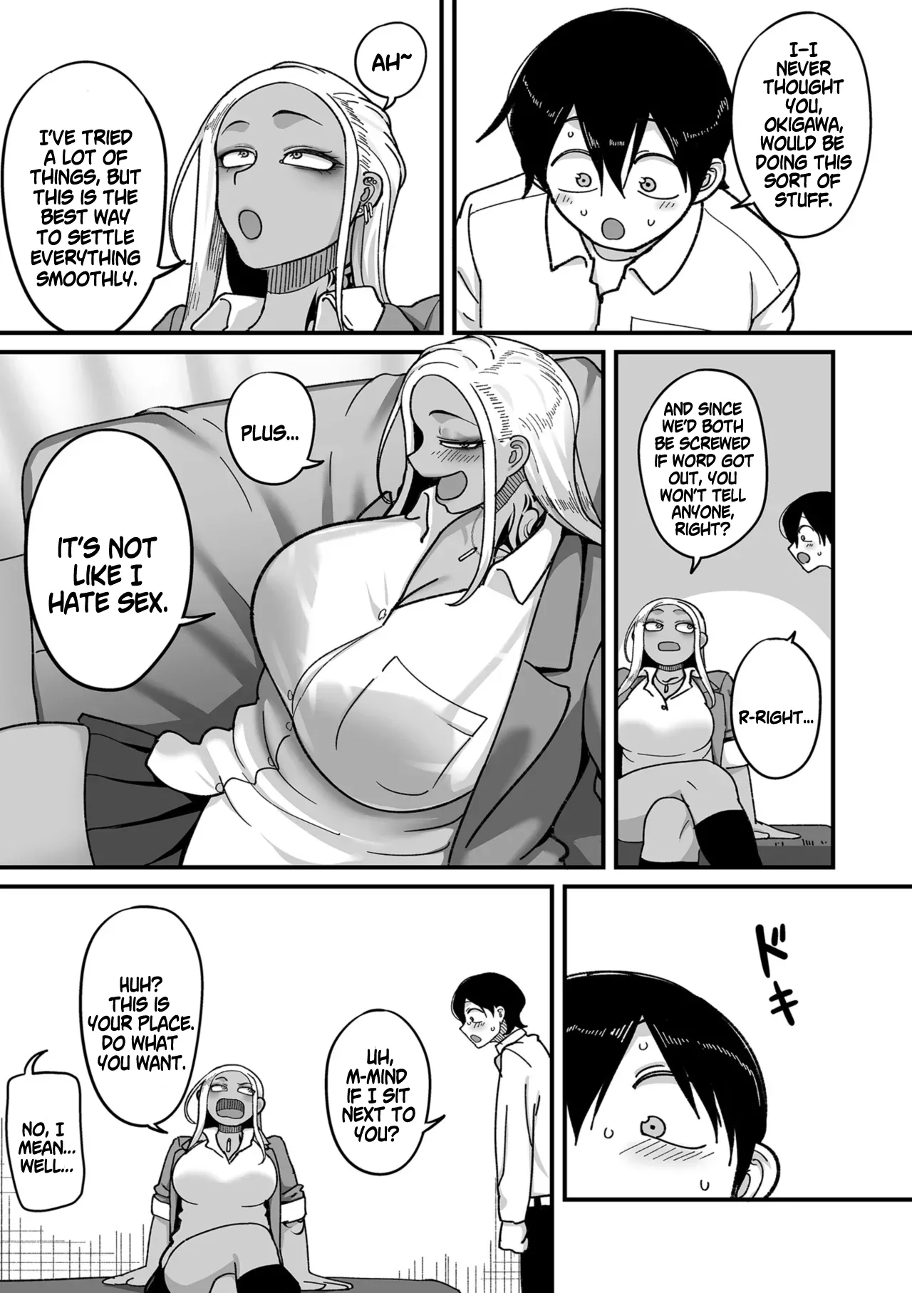 School Prostitution Journal- Chapter 1: Kuro Gyaru Delinquent Okigawa - Page 11