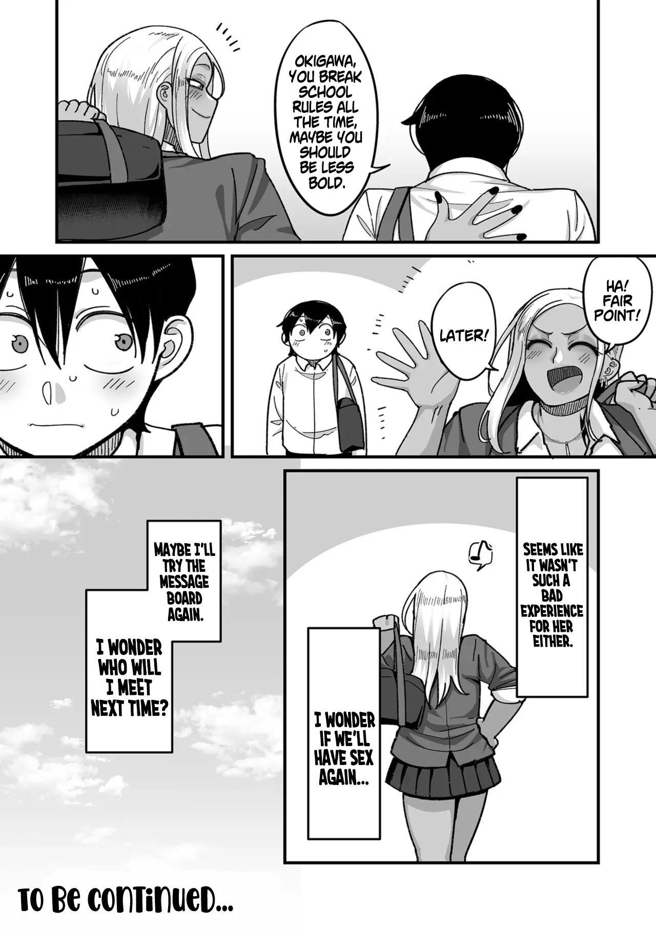 School Prostitution Journal- Chapter 1: Kuro Gyaru Delinquent Okigawa - Page 46