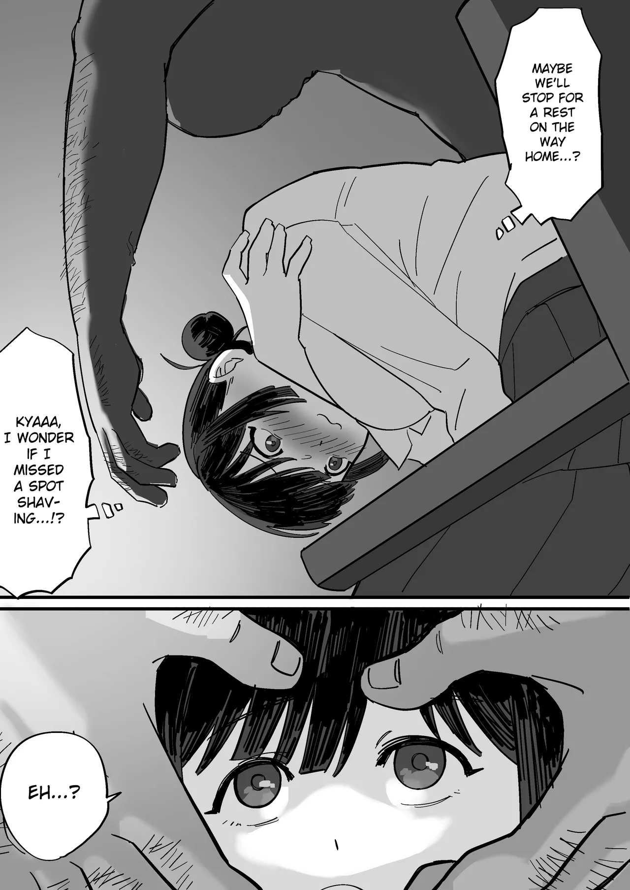 Akogare no Senpai to Tanoshii Eigakan Date no hazu ga... Shiranai Oji-san tachi ni Mawasareru - Page 12