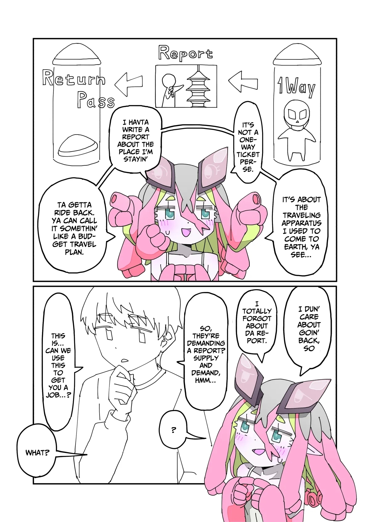 Kisei Jijitsu ni Goyoujin 2 | A Loli Alien Tries to Get a Laser-Gun Wedding 2 - Page 5