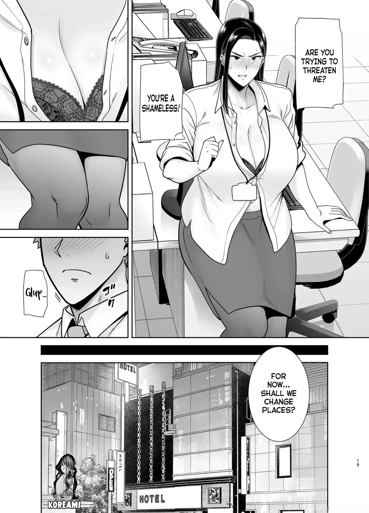 An Abusive Boss Who Exploit Her Employee 1 - Page 14