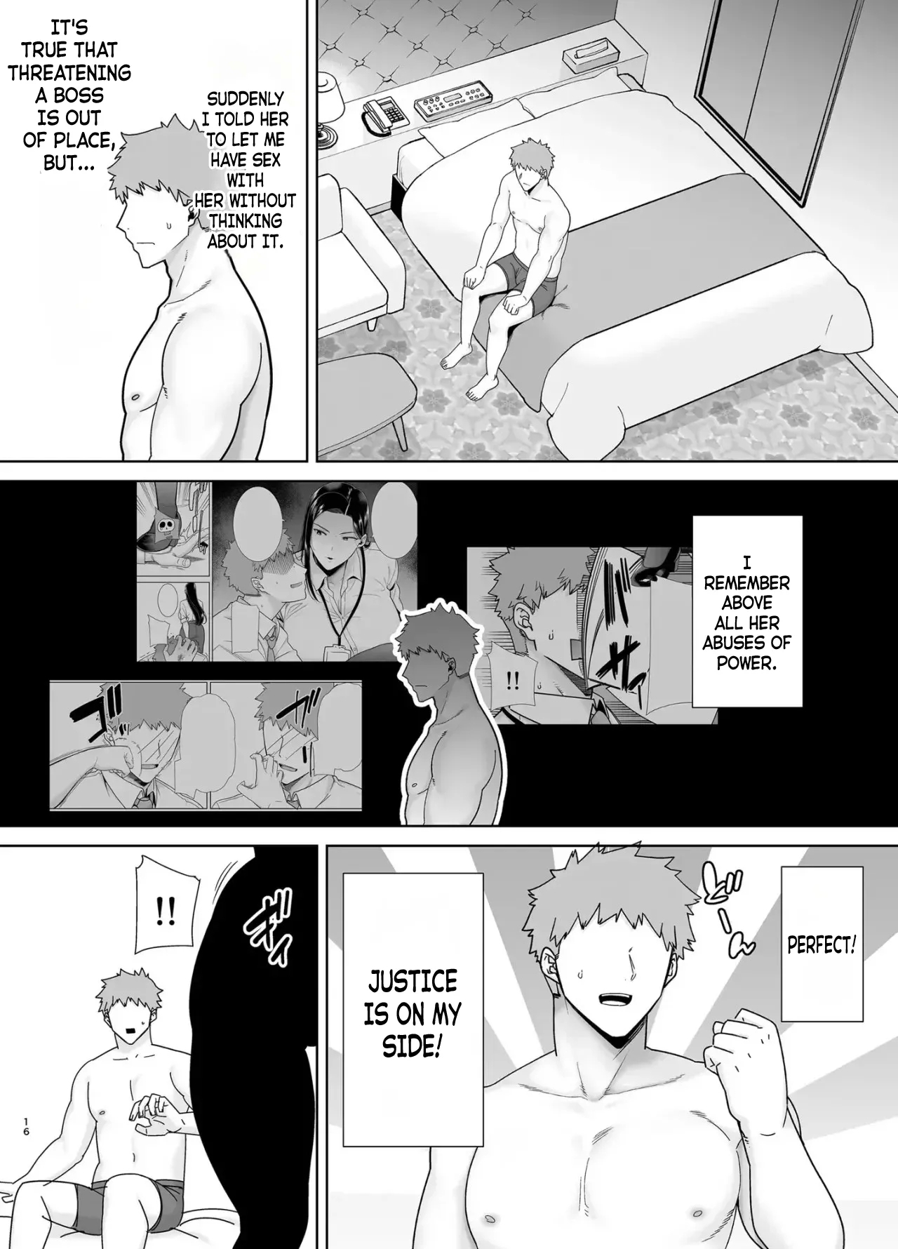 An Abusive Boss Who Exploit Her Employee 1 - Page 15
