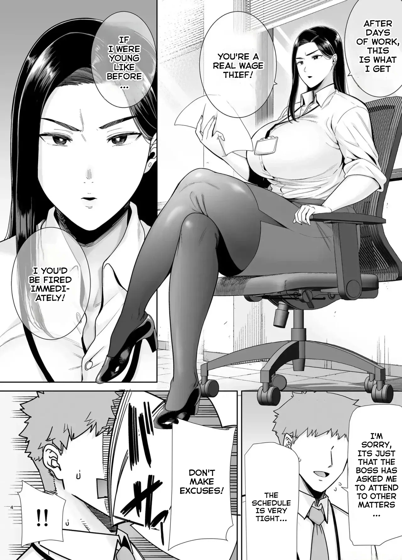 An Abusive Boss Who Exploit Her Employee 1 - Page 3