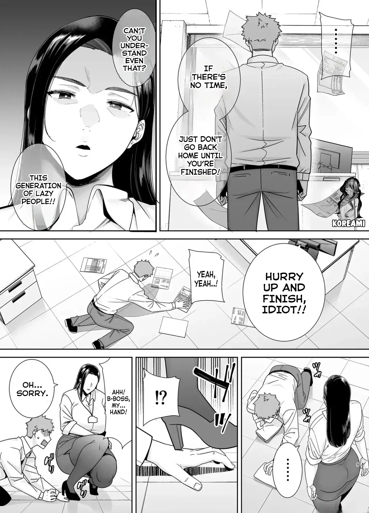 An Abusive Boss Who Exploit Her Employee 1 - Page 4