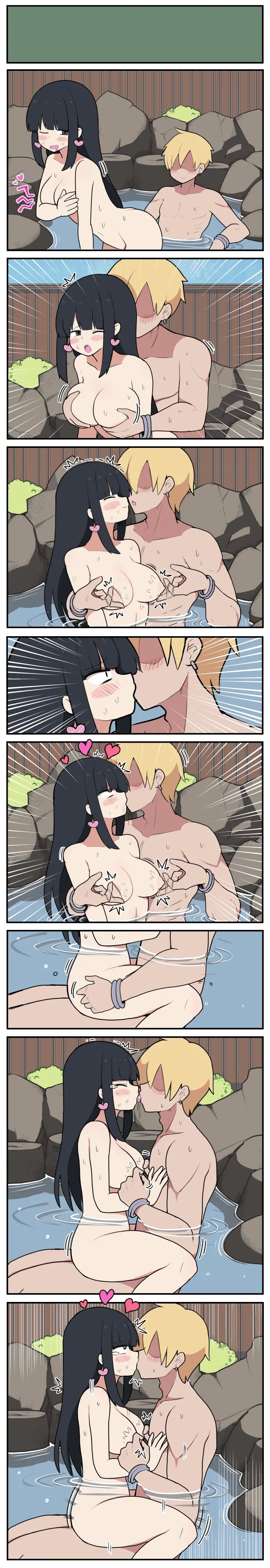 巫女ちゃん×混浴おじさん - Page 24