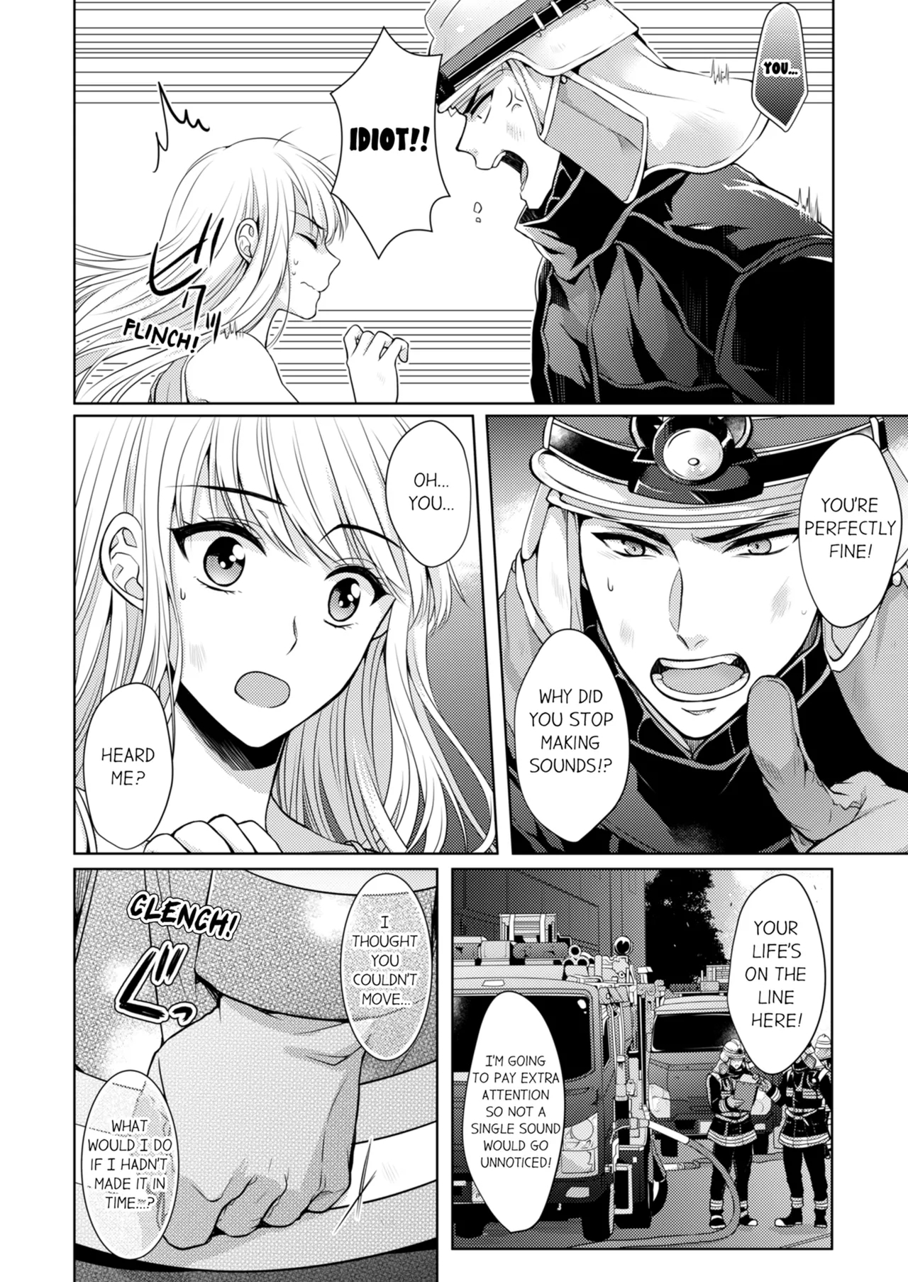 Yubisaki Kara Honki no Netsujō ～ Chara Otoko Shōbōshi wa Massuguna me de Watashi o Daita ～ | Fire in His Fingertips Vol. 1 - Page 12
