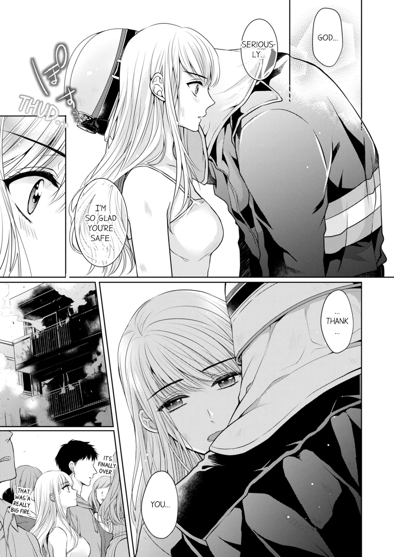Yubisaki Kara Honki no Netsujō ～ Chara Otoko Shōbōshi wa Massuguna me de Watashi o Daita ～ | Fire in His Fingertips Vol. 1 - Page 13