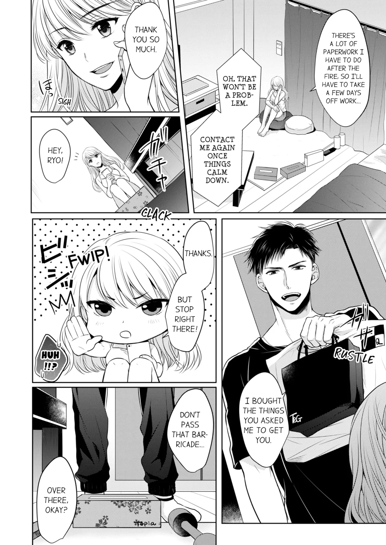 Yubisaki Kara Honki no Netsujō ～ Chara Otoko Shōbōshi wa Massuguna me de Watashi o Daita ～ | Fire in His Fingertips Vol. 1 - Page 32