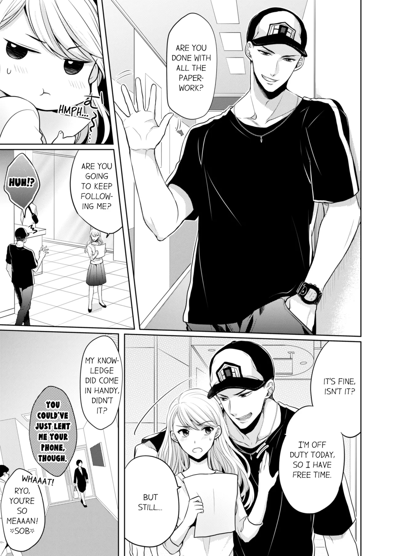 Yubisaki Kara Honki no Netsujō ～ Chara Otoko Shōbōshi wa Massuguna me de Watashi o Daita ～ | Fire in His Fingertips Vol. 1 - Page 35