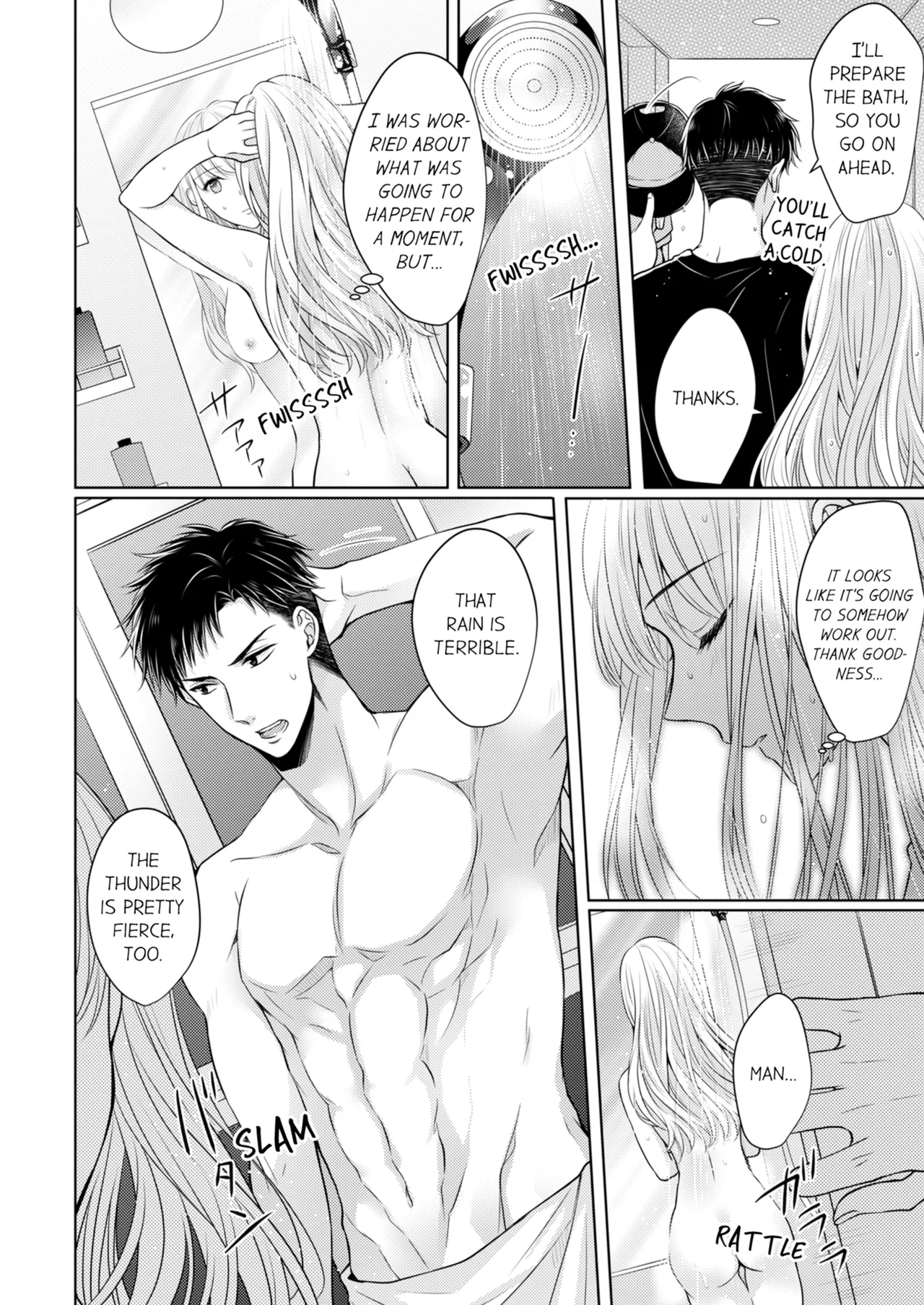Yubisaki Kara Honki no Netsujō ～ Chara Otoko Shōbōshi wa Massuguna me de Watashi o Daita ～ | Fire in His Fingertips Vol. 1 - Page 42