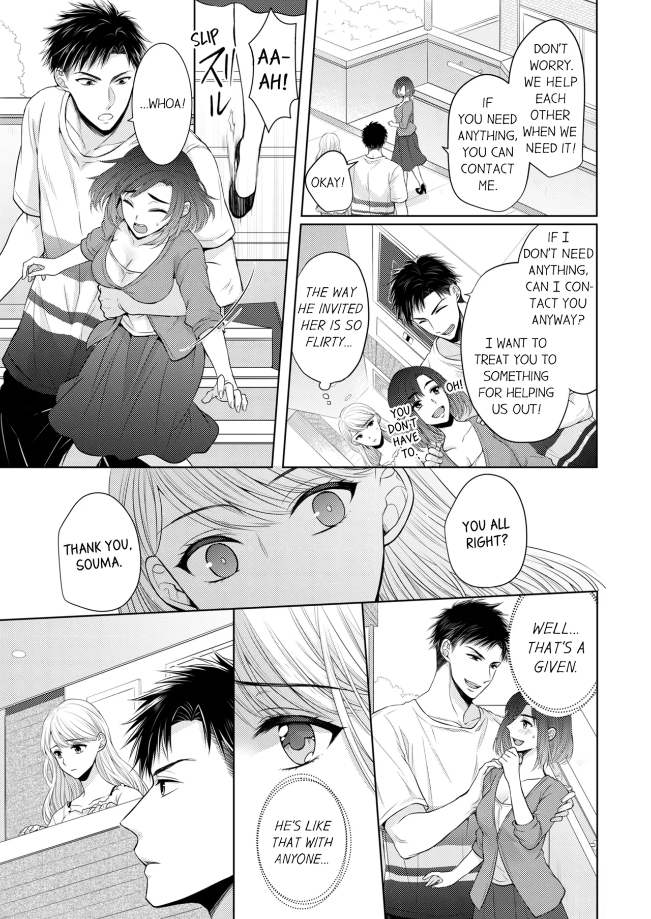 Yubisaki Kara Honki no Netsujō ～ Chara Otoko Shōbōshi wa Massuguna me de Watashi o Daita ～ | Fire in His Fingertips Vol. 1 - Page 59