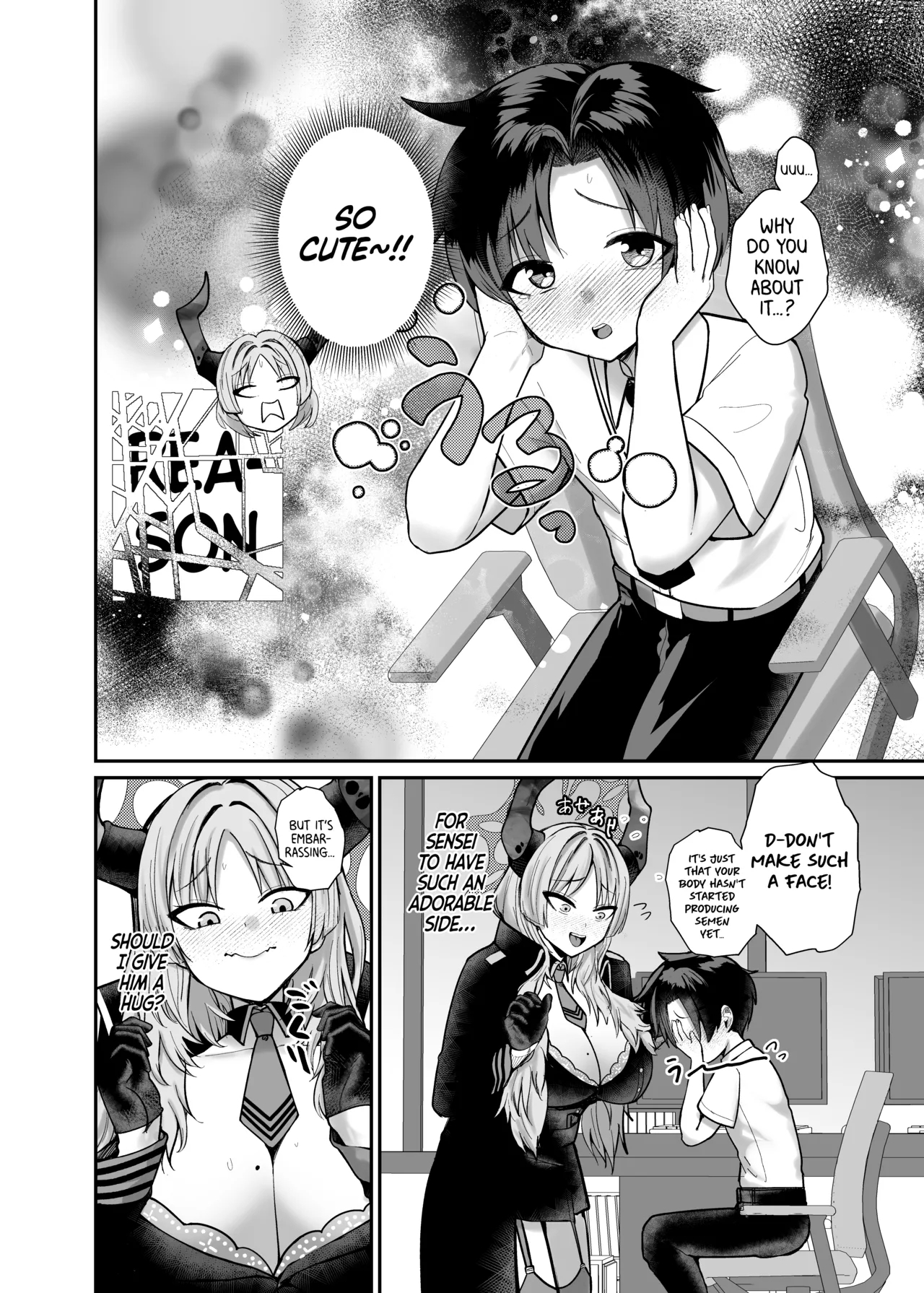 Sensei wa Dandan Seitsuu shitaku naa ~ru ♡ | Sensei... Relax... You’re Gonna Ejaculate... Over and Over Again… - Page 10