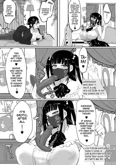 Futanari Streamer's Destructive, Perverted Masturbation Broadcast 3