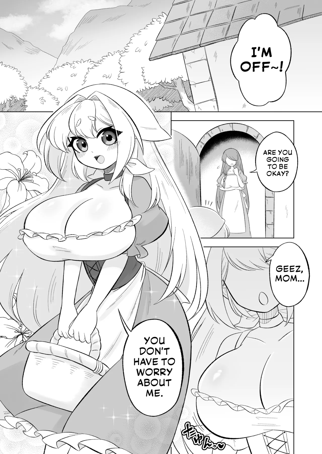 Aru Hi Mori no Naka Shokushu no Kaibutsu ni Tanetsuke Koubi Sareru Shoujo no Ohanashi - Page 2