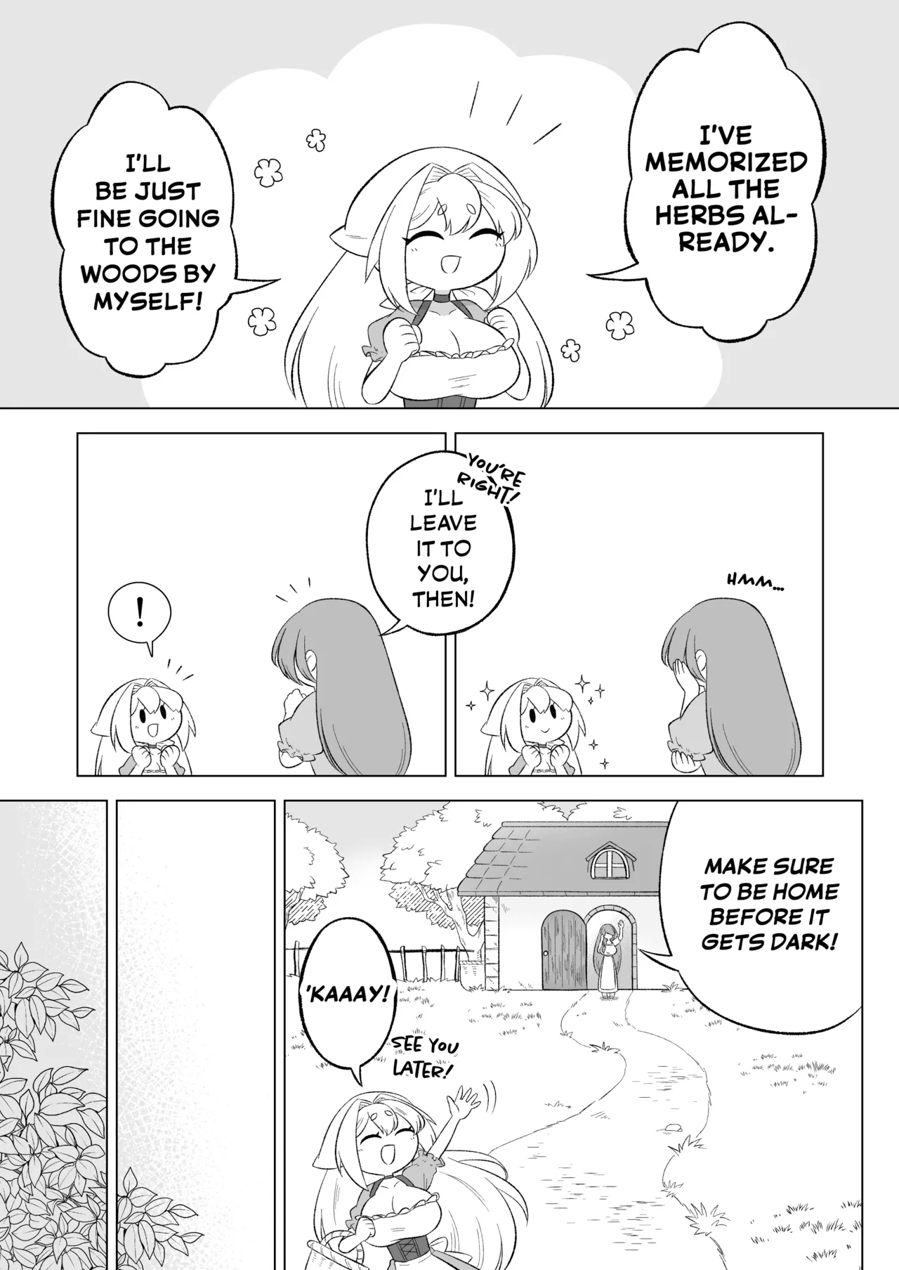 Aru Hi Mori no Naka Shokushu no Kaibutsu ni Tanetsuke Koubi Sareru Shoujo no Ohanashi - Page 3
