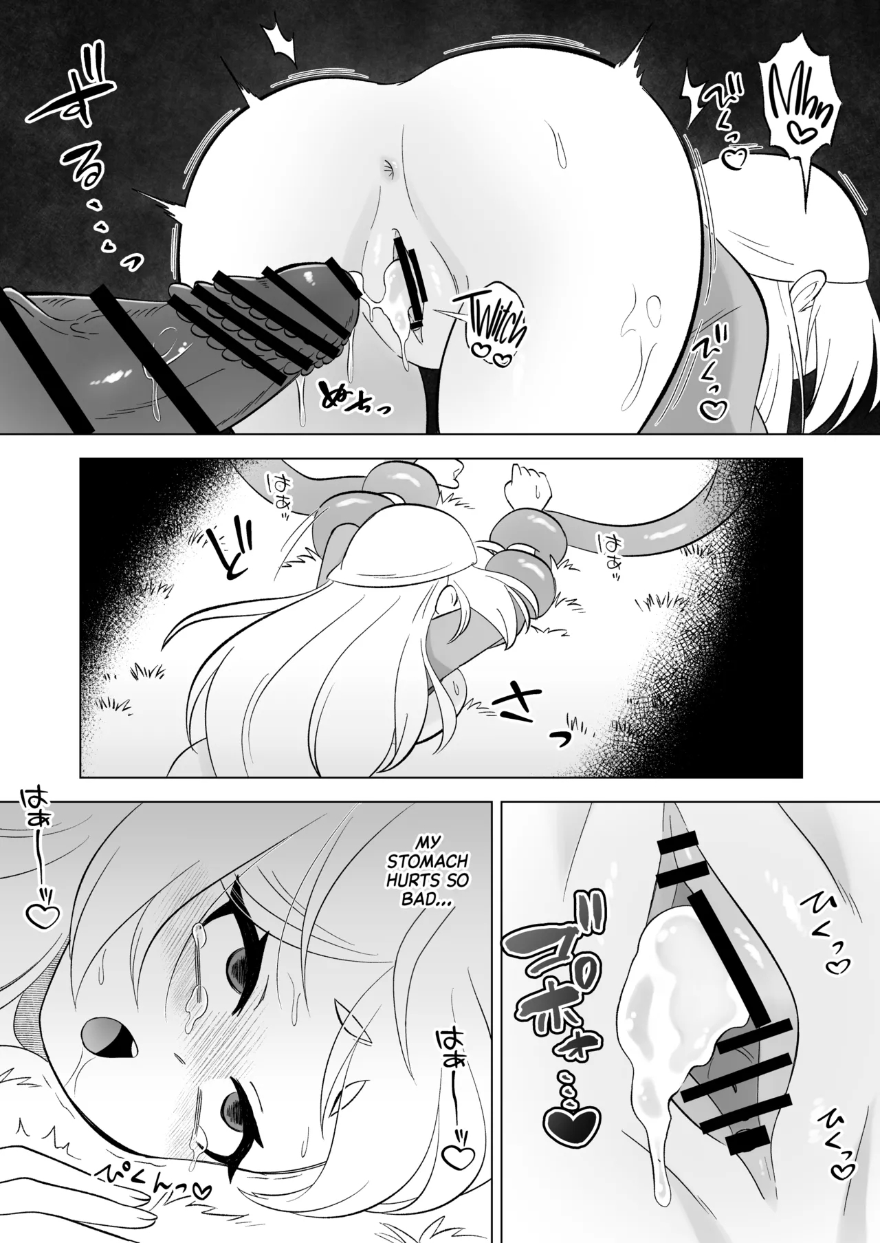 Aru Hi Mori no Naka Shokushu no Kaibutsu ni Tanetsuke Koubi Sareru Shoujo no Ohanashi - Page 53