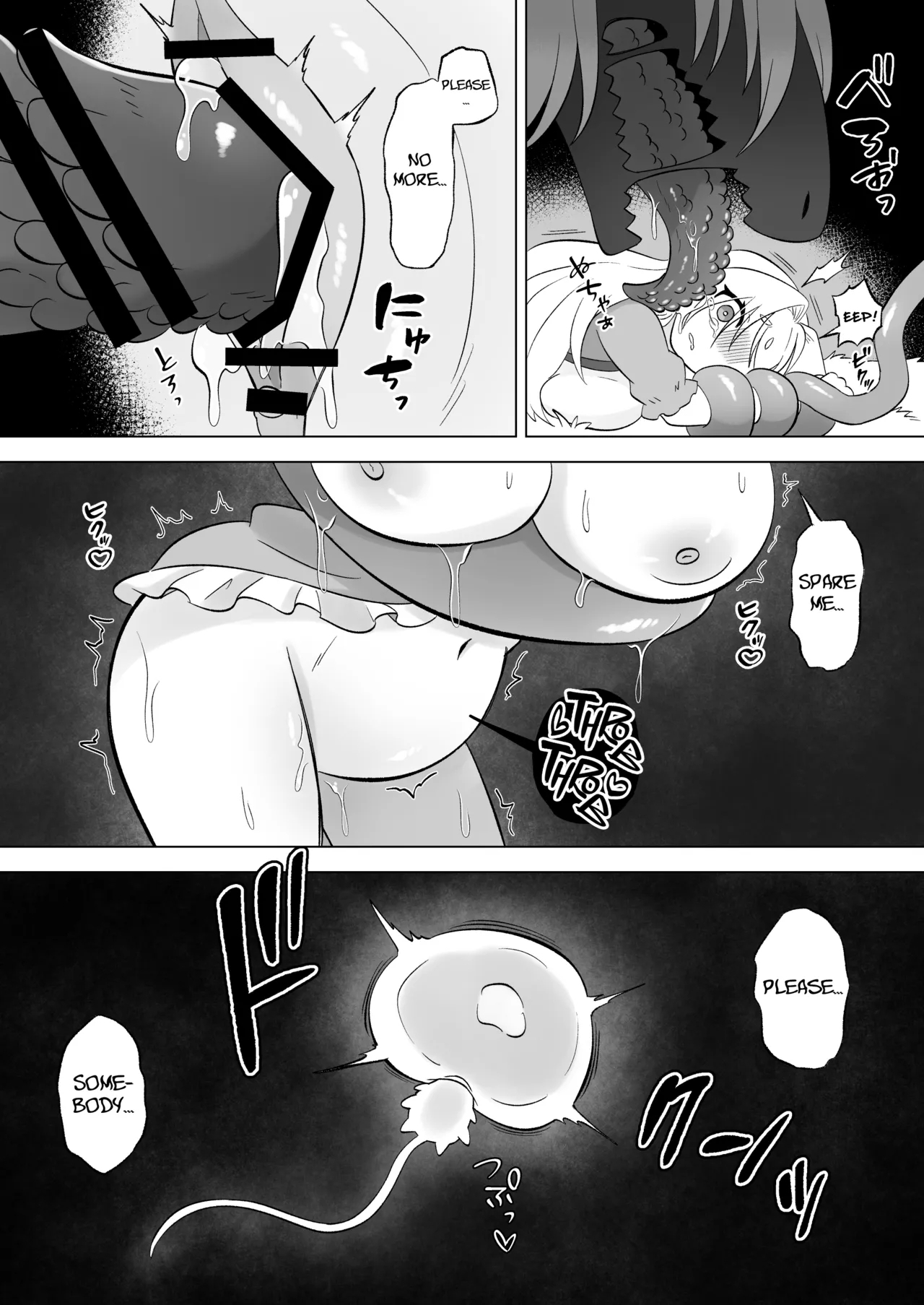 Aru Hi Mori no Naka Shokushu no Kaibutsu ni Tanetsuke Koubi Sareru Shoujo no Ohanashi - Page 54